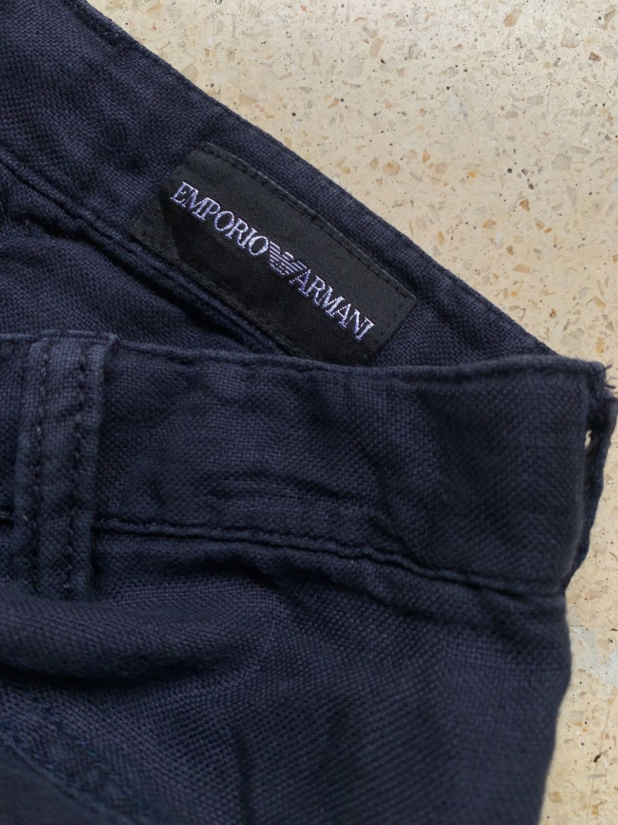Emporio Armani Vintage Emporio Armani Antinea SRL linen pant Size US 30 / EU 46 - 9 Thumbnail