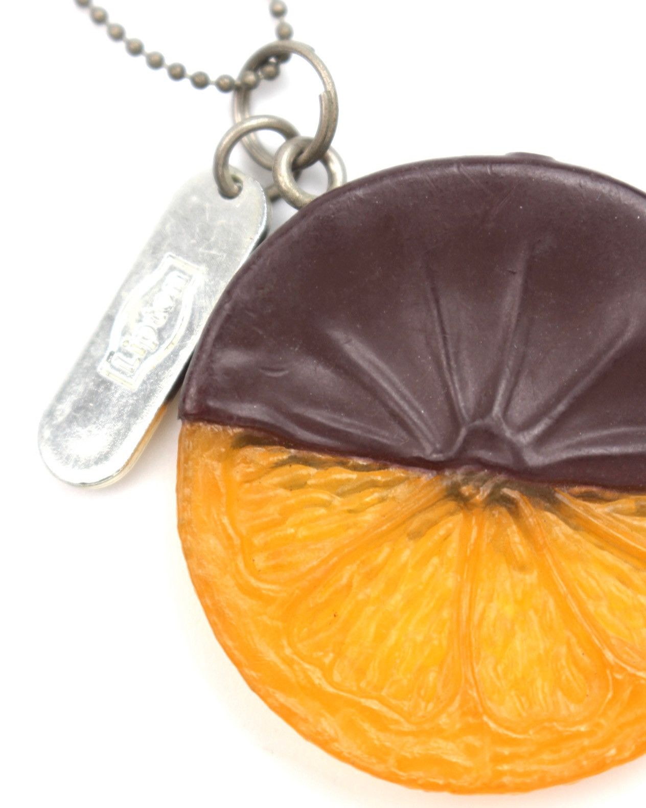 Hysteric Glamour 2000S LIPTON CHOCO ORANGE CHARM NECKLACE Size ONE SIZE - 4 Thumbnail