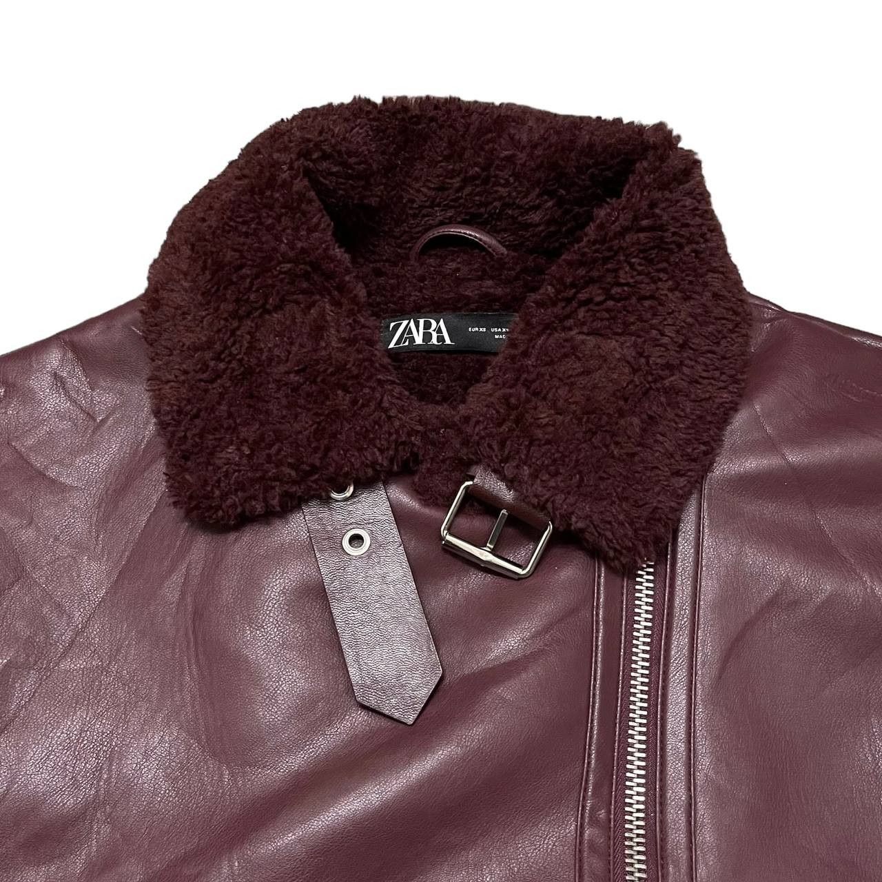 Zara Zara Shearling Jacket Size XS / US 0-2 / IT 36-38 - 5 Thumbnail