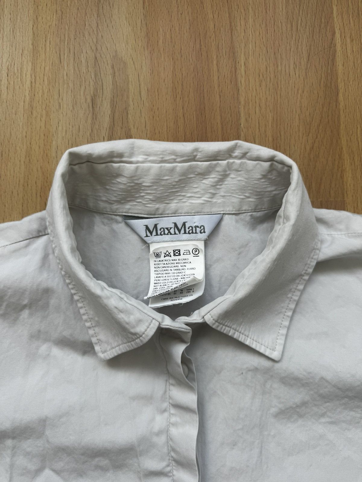 Max Mara Max Mara shirt y2k button ups Size M / US 6-8 / IT 42-44 - 6 Thumbnail