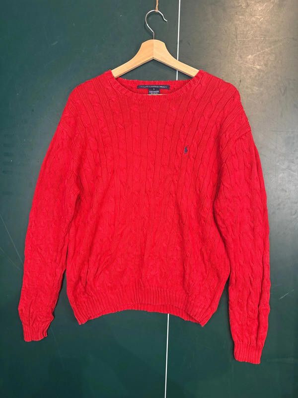 Polo Ralph Lauren Ralph Lauren Cable Knit Size US XL / EU 56 / 4 - 2 Thumbnail