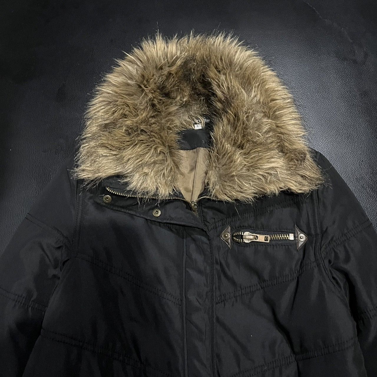 If Six Was Nine Elencare due Y2K Avant Garde If6was9 Style Faux Fur Jacket Size US L / EU 52-54 / 3 - 5 Thumbnail