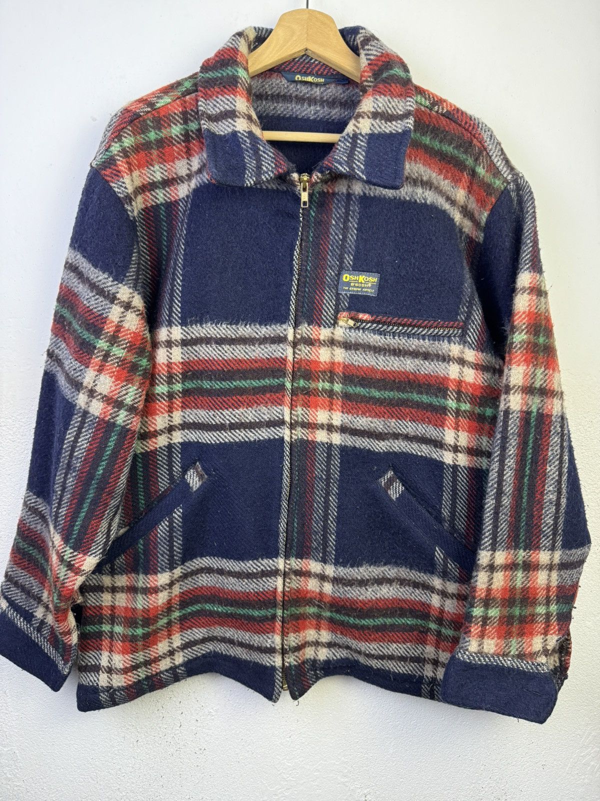 Oshkosh Vintage Osh Kosh B’Gosh Wool Jacket Size US L / EU 52-54 / 3 - 3 Thumbnail