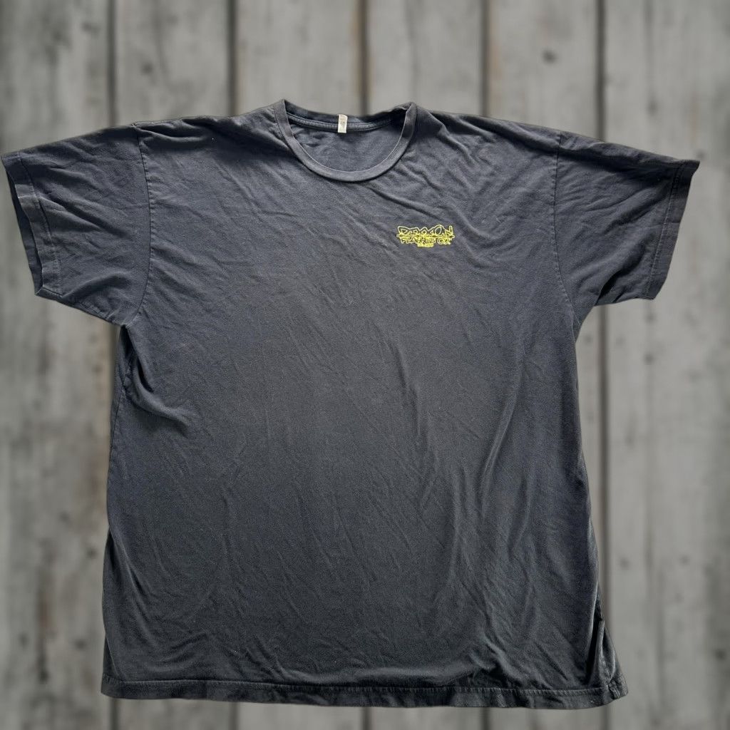 CO Dixxon Flannel Co Shirt Mens 3XL Black City Skyline Graphic Streetwear Tee Size US XXL / EU 58 / 5 - 1 Thumbnail