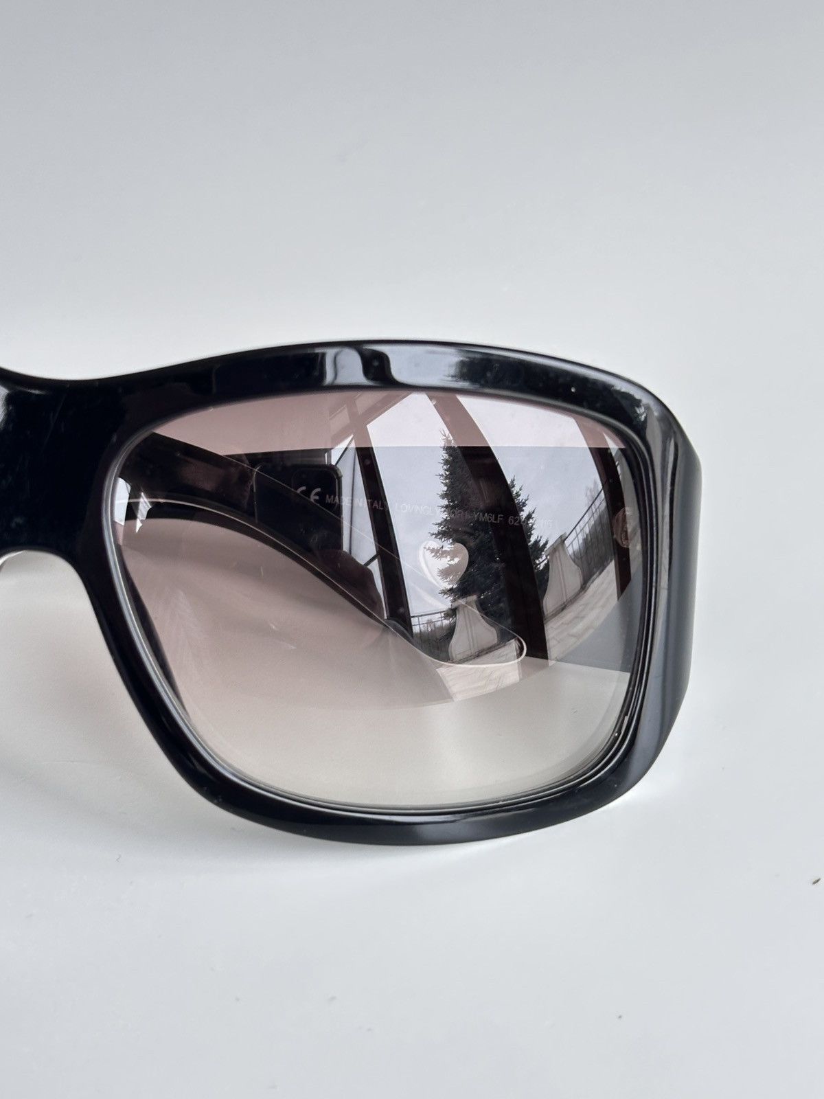 Dior DIOR Heart Logo LovinglyDior 1 Sunglasses Black Y2K Size ONE SIZE - 10 Thumbnail