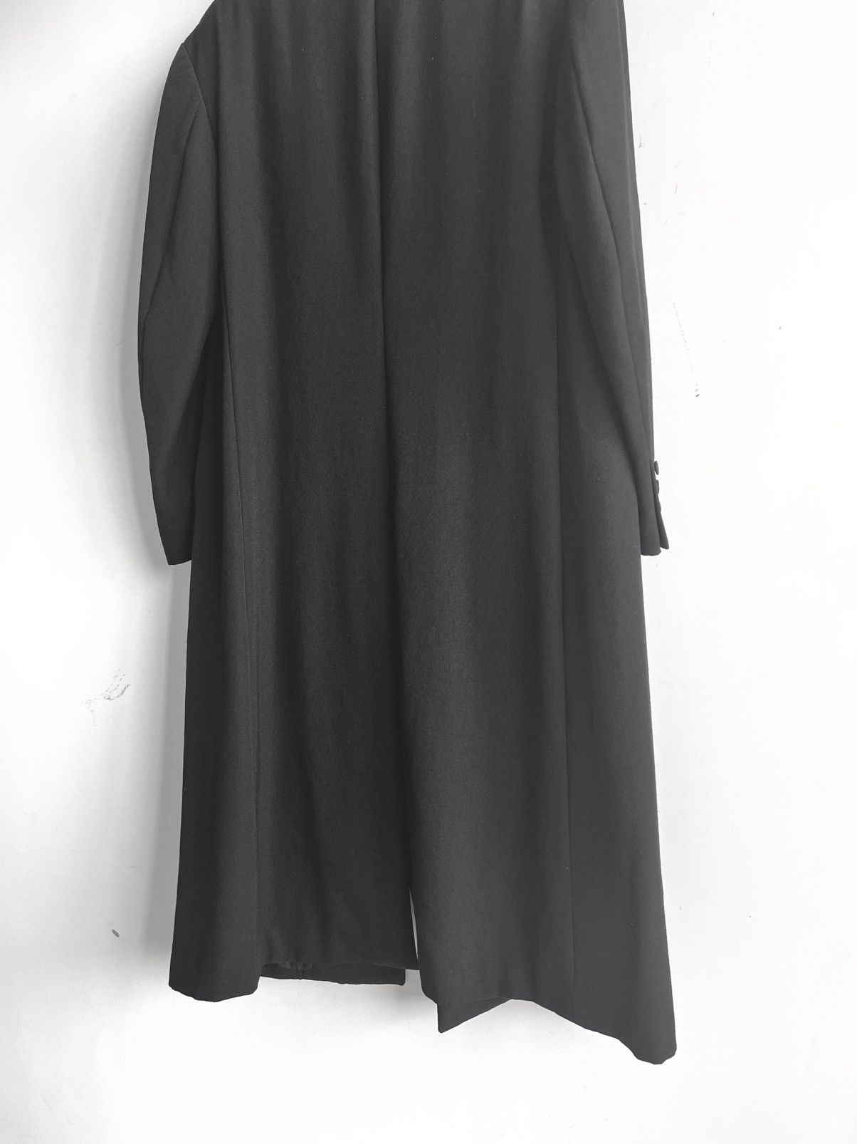 Yohji Yamamoto Yohji Yamamoto Pour Homme - Gabardine 5 Pocket Long Jacket Size US S / EU 44-46 / 1 - 5 Thumbnail
