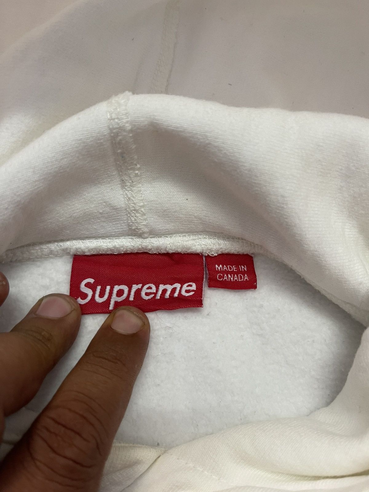 Supreme SUPREME BOX LOGO HOODED SWEATSHIRT RED MINI BOX LOGO PATCH Size US L / EU 52-54 / 3 - 5 Thumbnail