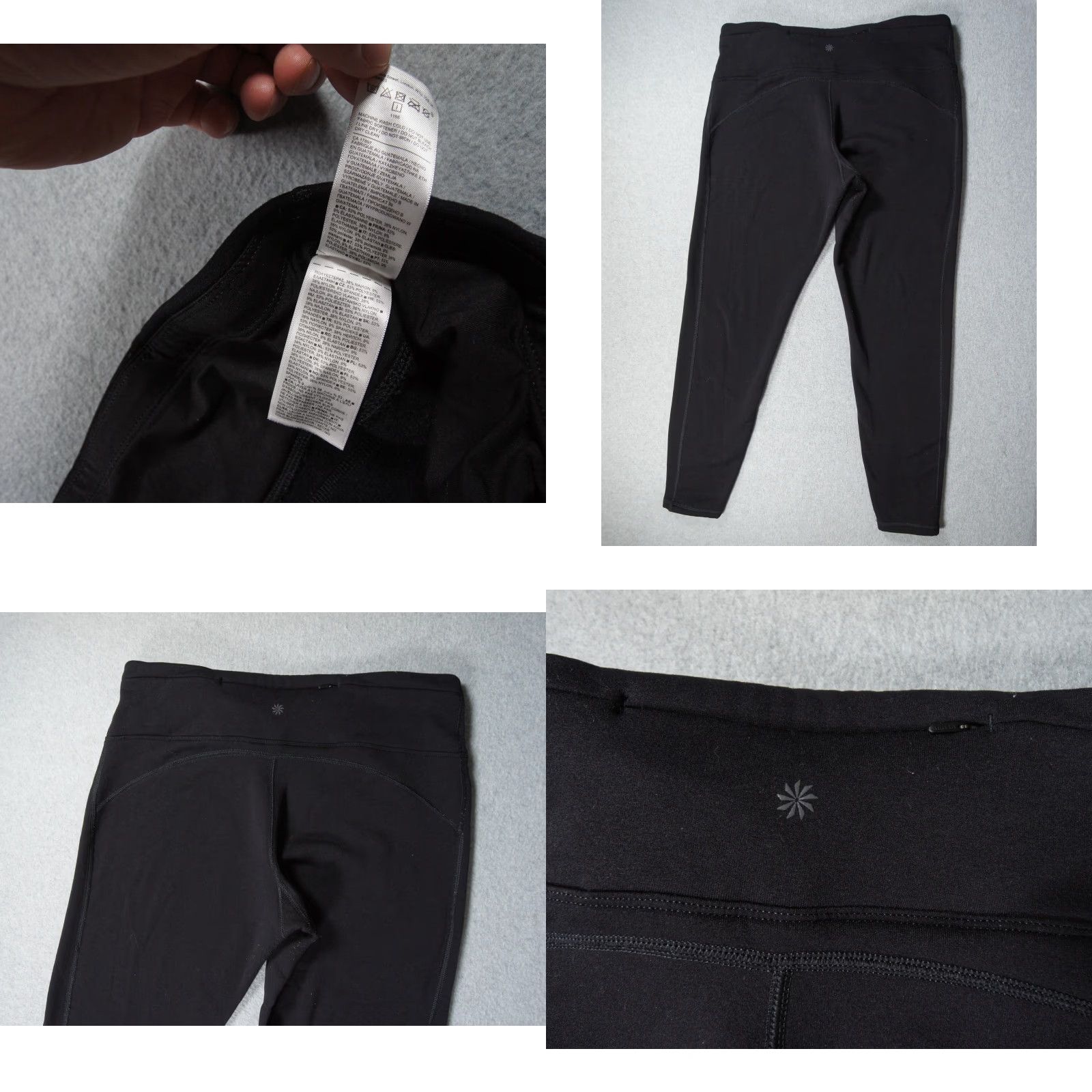 Athleta **Black Polartec Fleece XL Athleta Legging** User: **Altitude Black Polartec Fleece XL Athleta Legging** Size 40" / US 18 - 8 Thumbnail