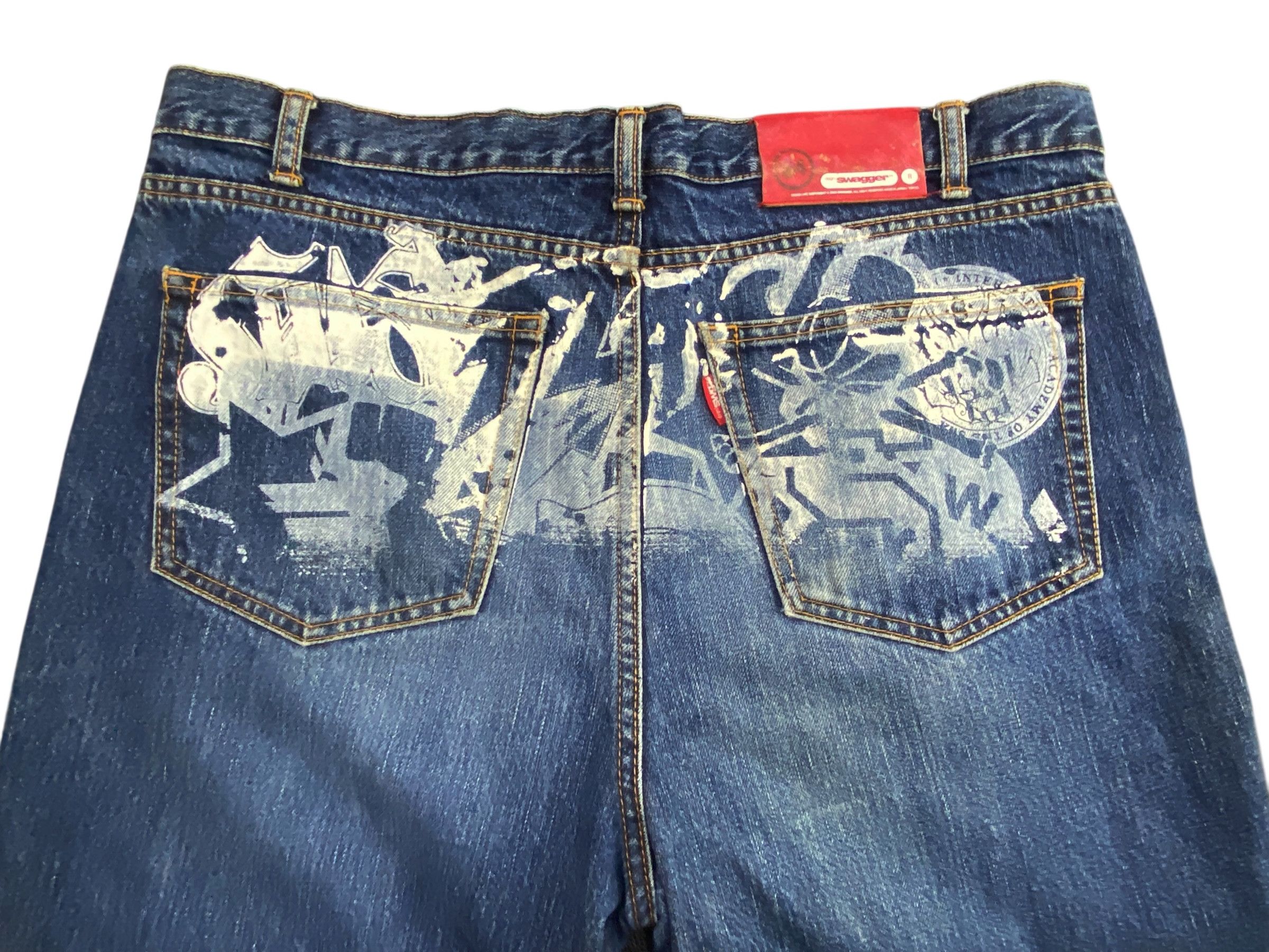 Swagger Swagger Jeans Baggy Denim Jeans Size US 34 / EU 50 - 8 Thumbnail