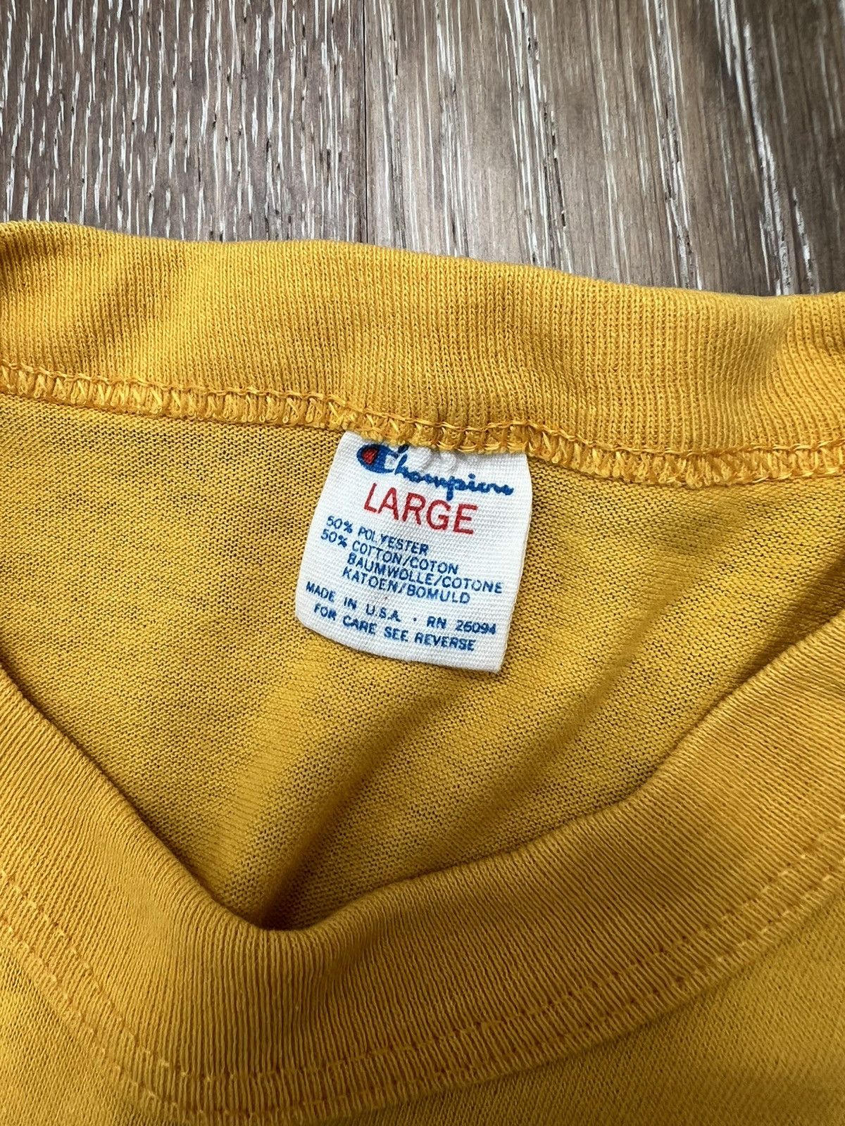 Champion Vintage los angeles champion thrashed distressed tee Size US M / EU 48-50 / 2 - 4 Thumbnail