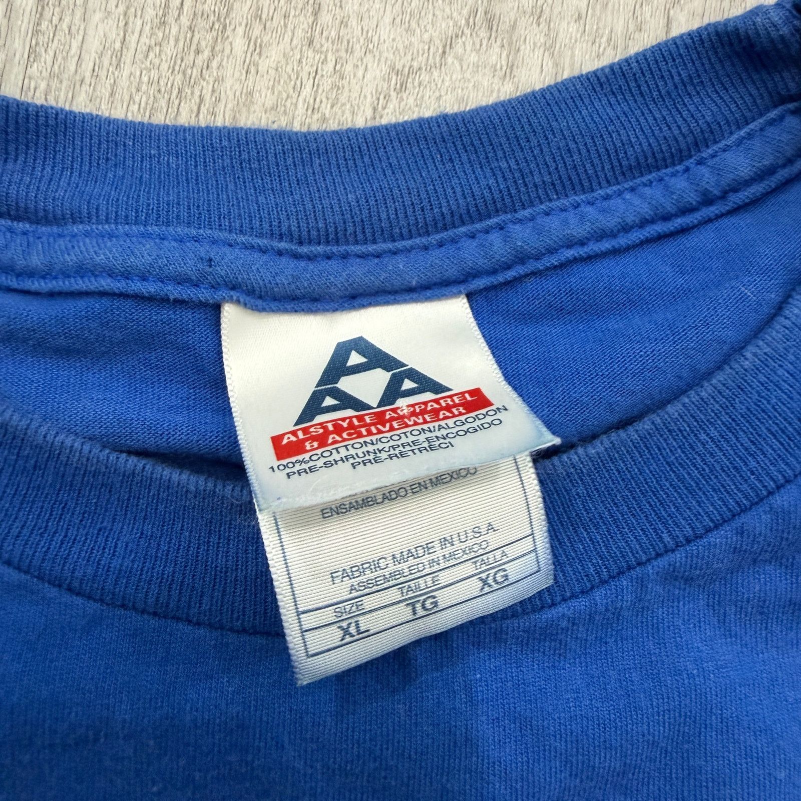 Vintage Vintage Marvel Super Heroes Shirt Men's XL Blue y2k Size US XL / EU 56 / 4 - 4 Thumbnail