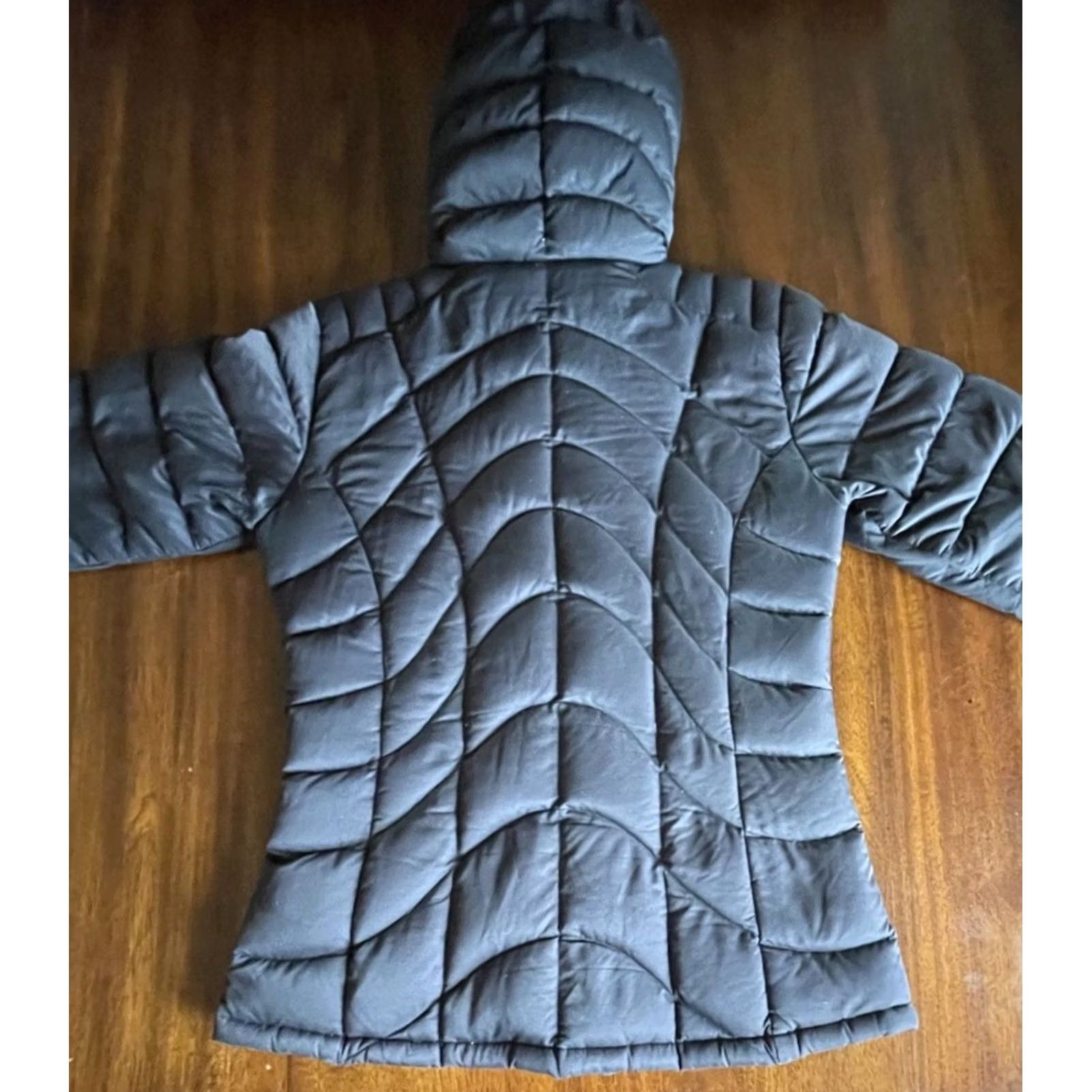 Patagonia Patagonia Down Jacket Hoodie Full Zip Womens S L Purple 90s Vintage Outdoor Fleece Jacket Size L / US 10 / IT 46 - 4 Thumbnail