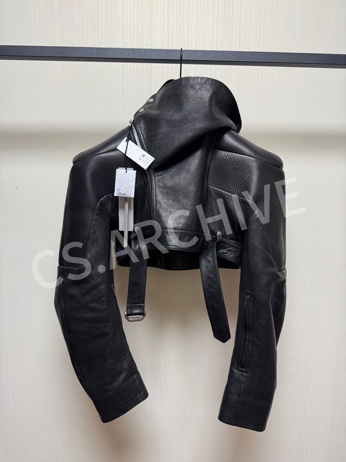 Rick Owens Rick owens 25SS Micro stooges Leather jacket Size US M / EU 48-50 / 2 - 9 Thumbnail
