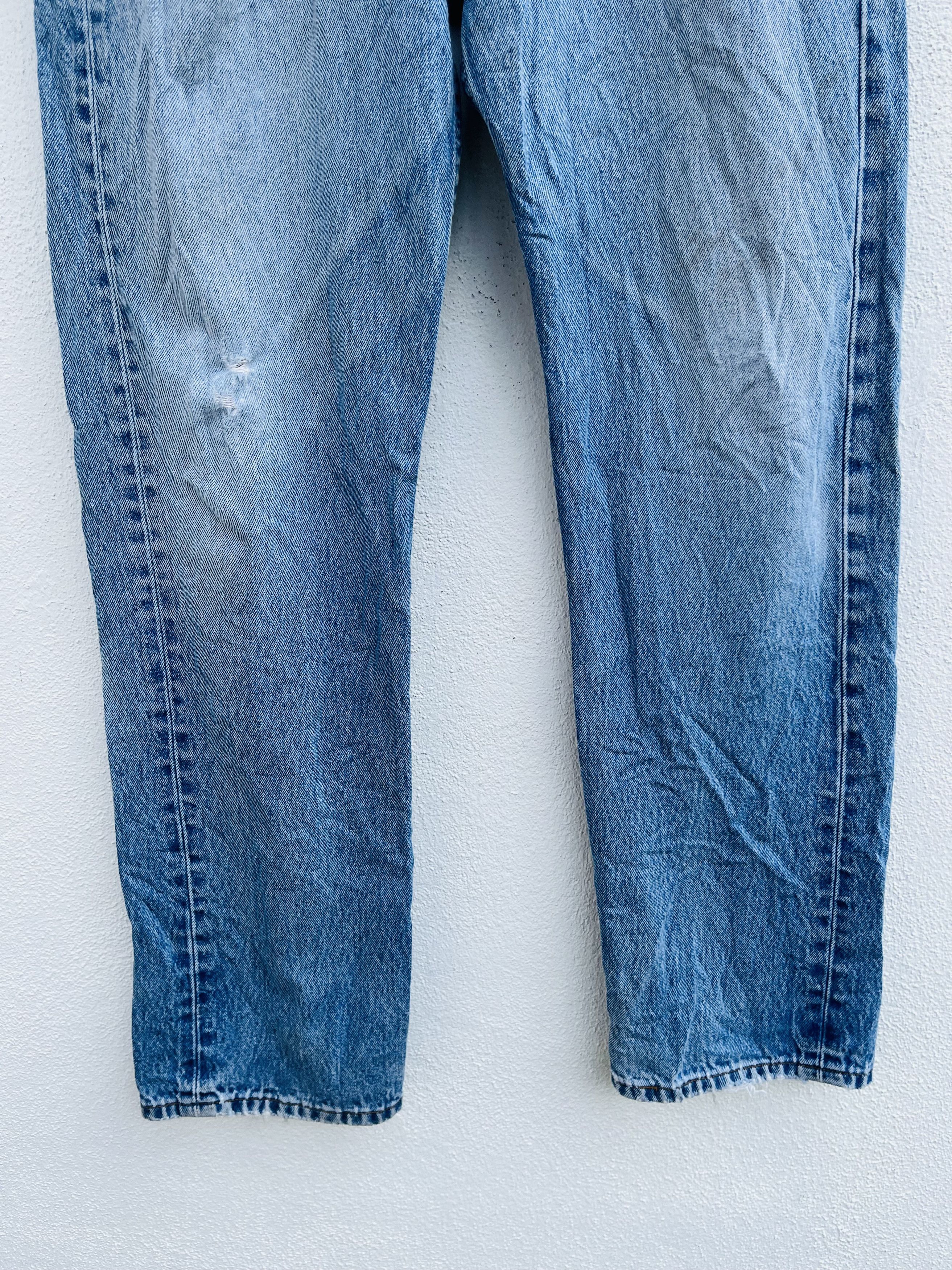 Levi's Vintage Clothing × Vintage Vintage 90s Levis Distressed Kurt Cobain Fashion Style Size US 33 - 5 Thumbnail