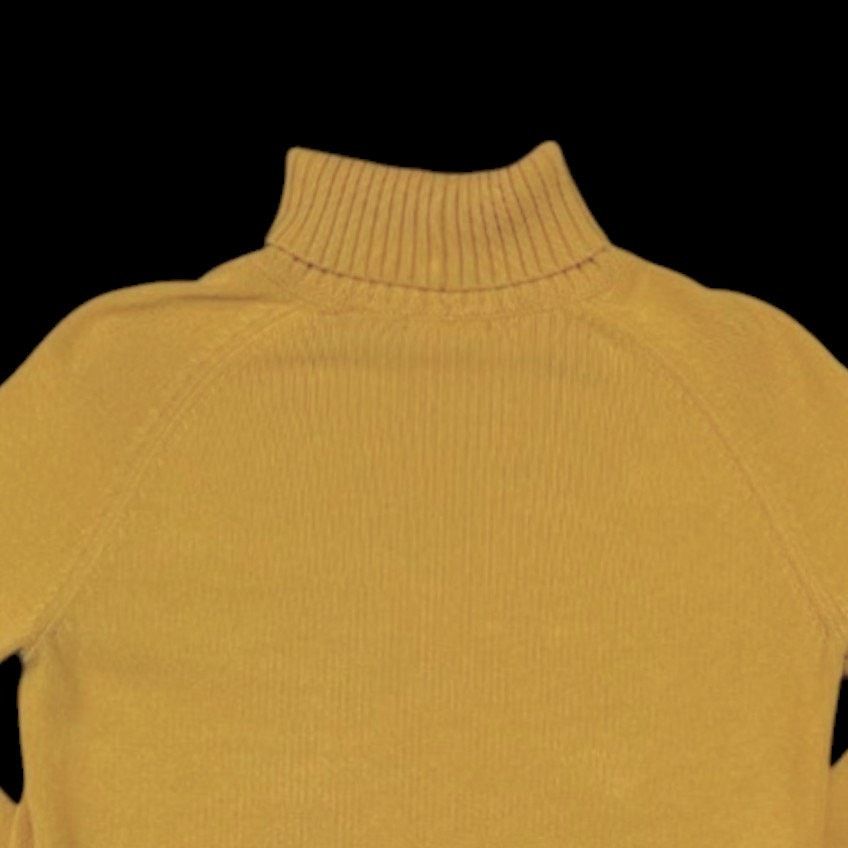 NBDN Nobrandedon Jeanne Pierre Turtleneck Yellow Sweater | Size M Size M / US 6-8 / IT 42-44 - 4 Thumbnail