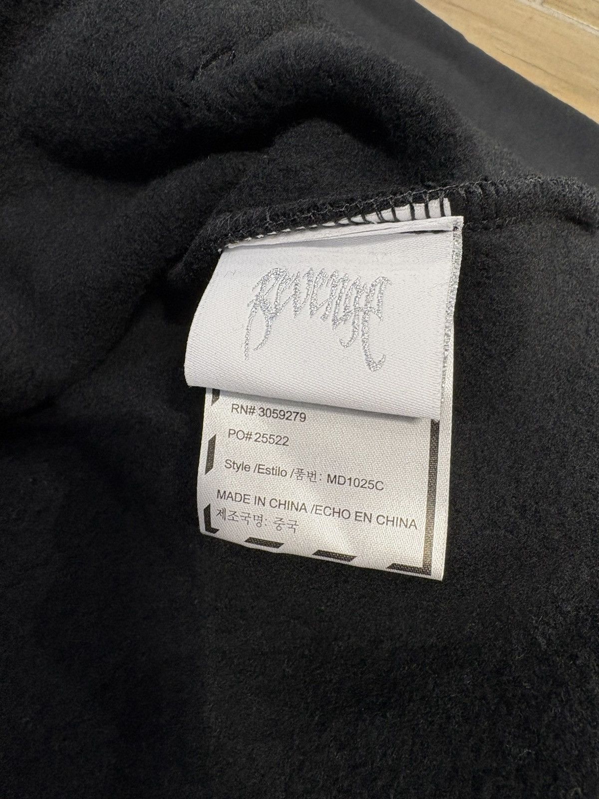 Revenge REVENGE “SKELETON ANGEL” HOODIE - SIZE SMALL - (BLACK) Size US S / EU 44-46 / 1 - 3 Thumbnail