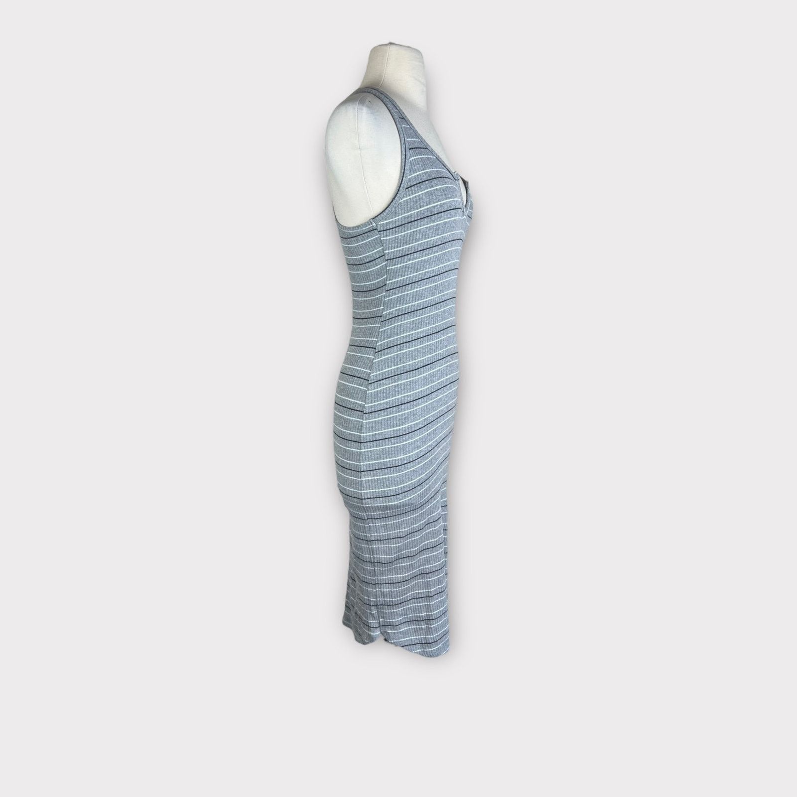 Nordstrom Michelle by Comune | Midi Bodycon Racerback Tank Dress Size S / US 4 / IT 40 - 4 Thumbnail