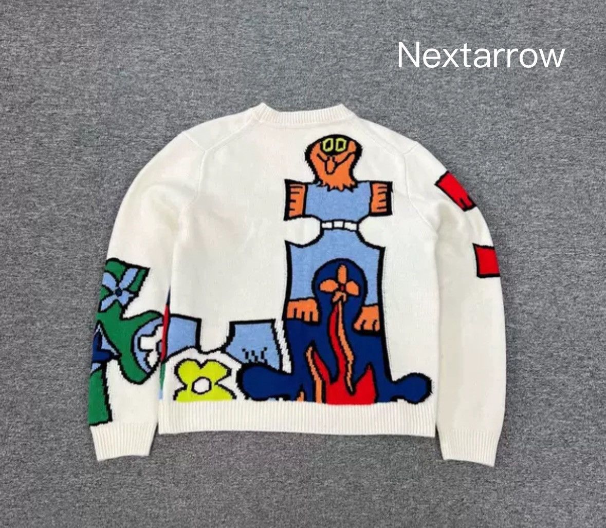 Louis Vuitton Lv cartoon puzzle portrait sweater