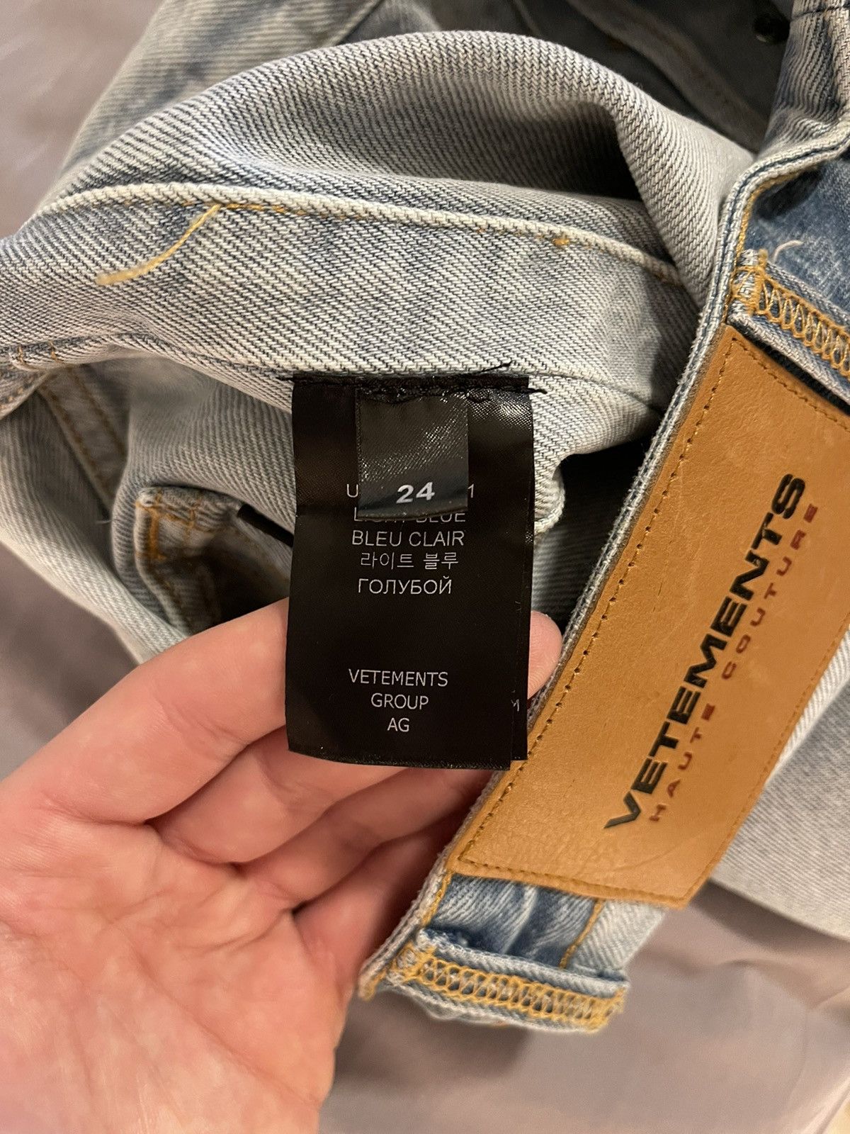 Vetements Vetements inside out jeans Size US 28 / EU 44 - 12 Thumbnail