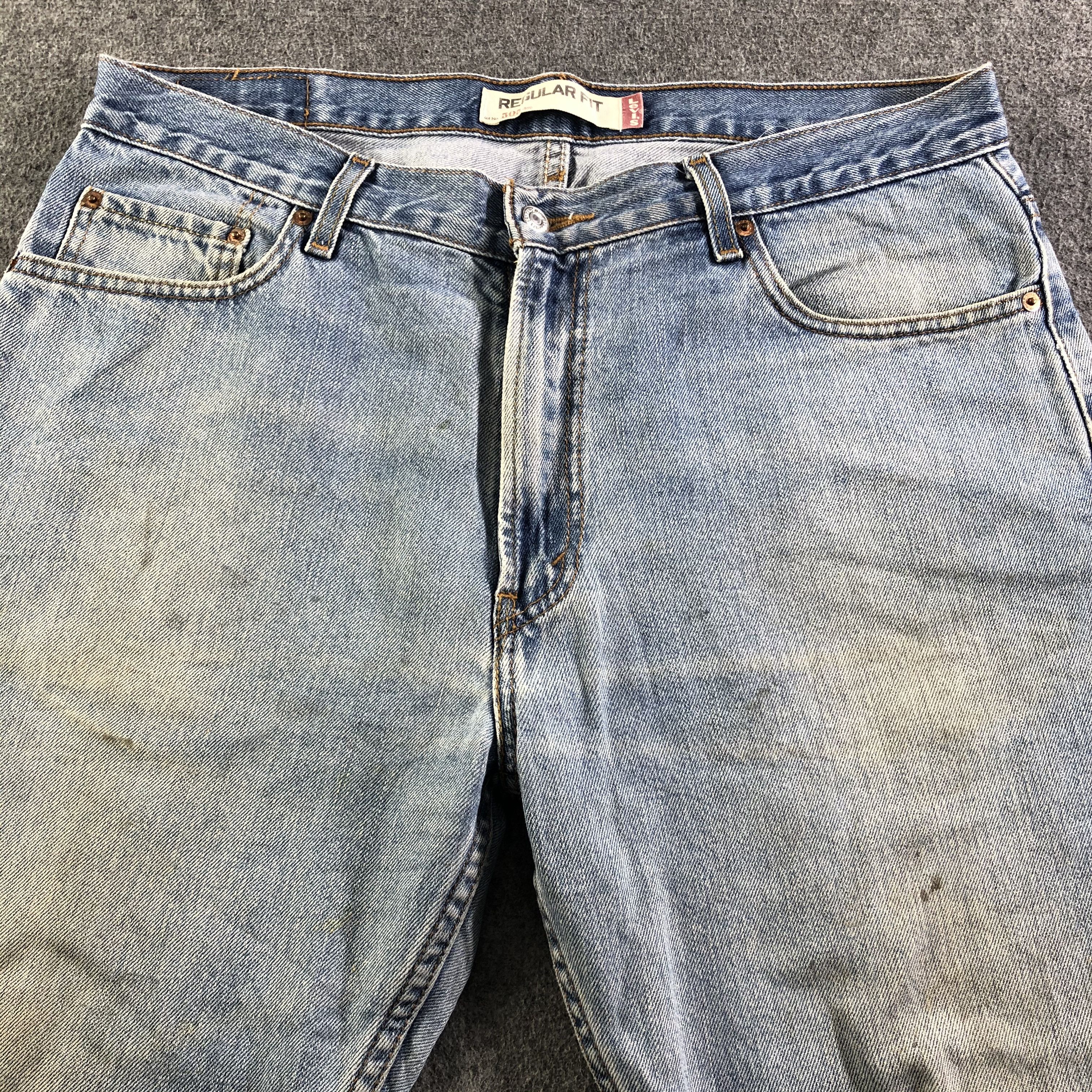 Levi's Vintage Light Wash Levis 505 Jeans-J3474 Size US 38 / EU 54 - 3 Thumbnail