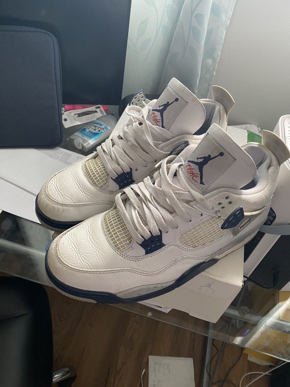 Jordan Brand × Nike Jordan 4 midnight navy Size US 11 / EU 44 - 3 Thumbnail