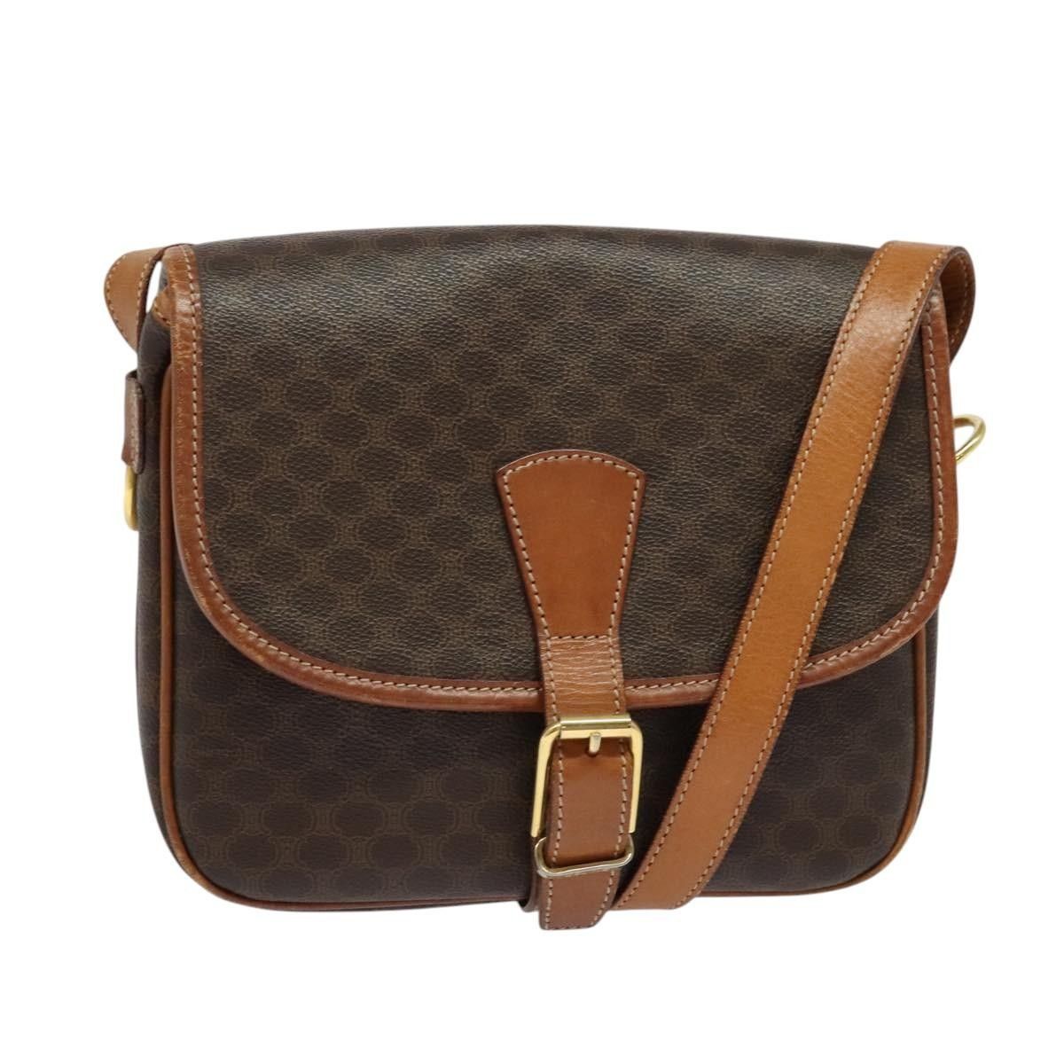 Celine Celine Macadam Shoulder Bag PVC Leather Size ONE SIZE - 1 Thumbnail