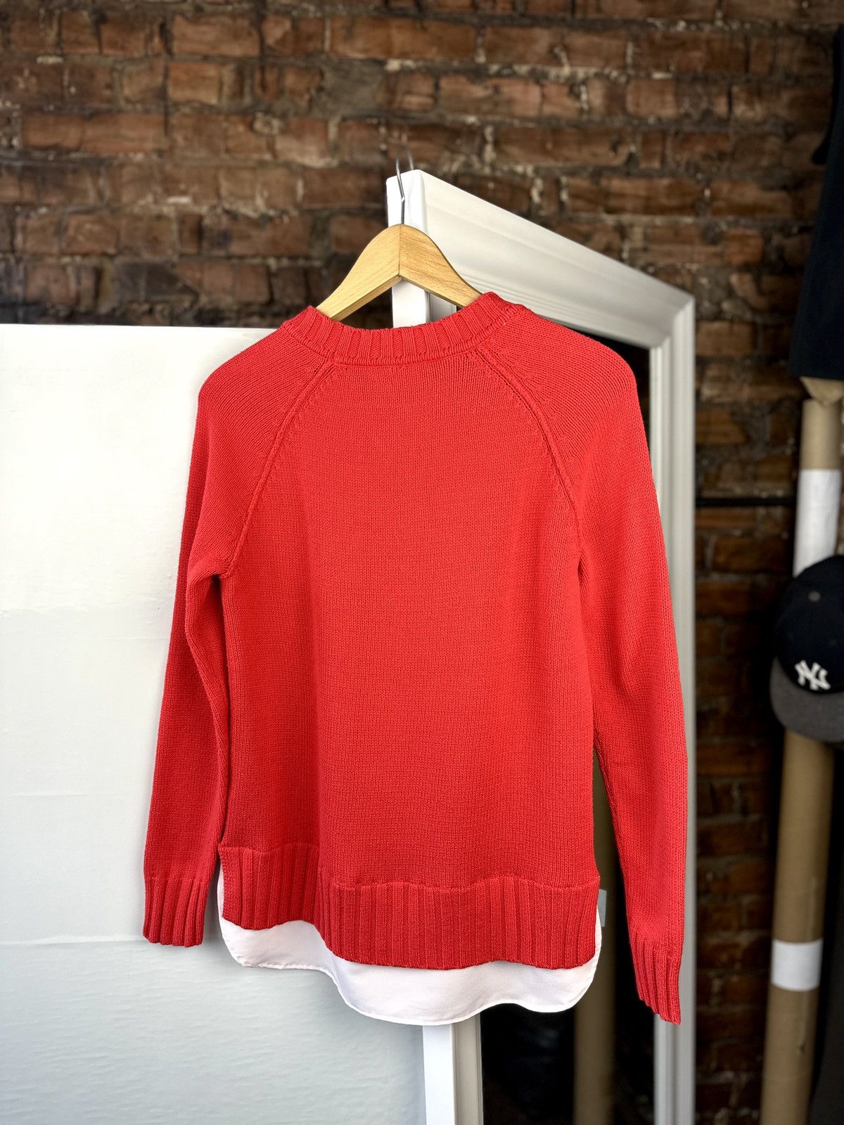 Polo Ralph Lauren × RRL Ralph Lauren Women’s Knitt Sweater Polo Ralph Lauren Red Size: S Size S / US 4 / IT 40 - 4 Thumbnail
