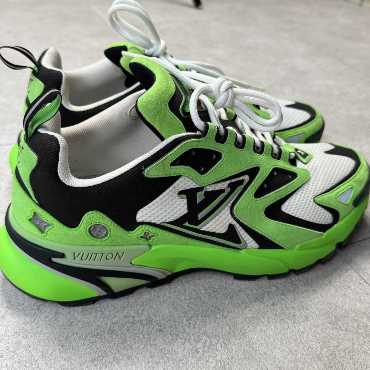 Louis Vuitton Louis Vuitton Runners Tactic Green sneakers miami Art Basel Size US 7 / EU 40 - 3 Thumbnail