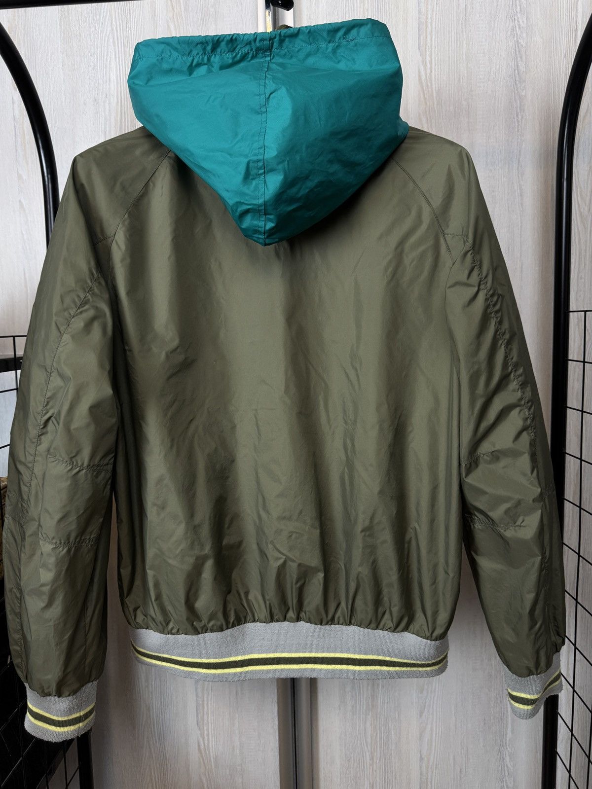 55DSL 55DSL Diesel vintage y2k nylon khaki green jacket Size US L / EU 52-54 / 3 - 11 Thumbnail
