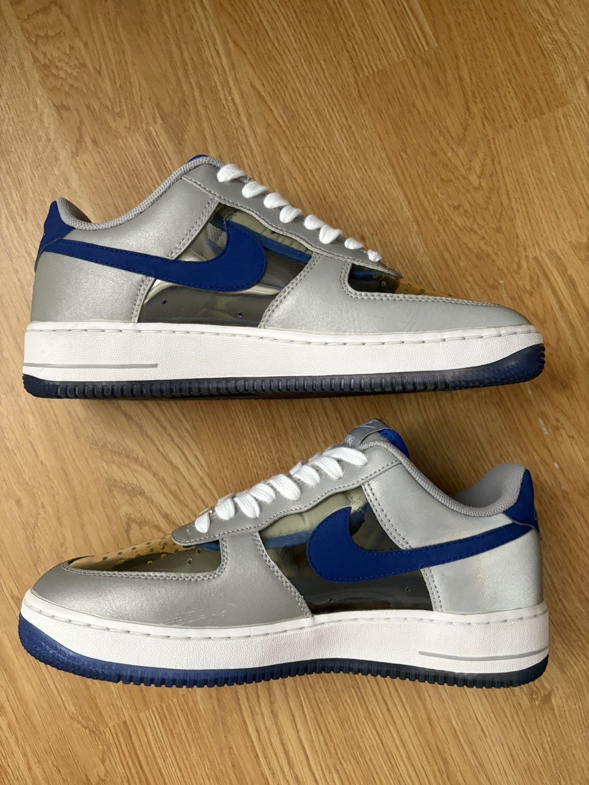 Nike Nike Kyrie Irving Air Force 1 Low Wolf Grey Size US 9.5 / EU 42-43 - 3 Thumbnail