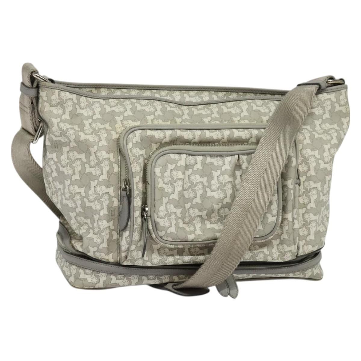 Celine CELINE Sulky Shoulder Bag Pvc Gray Silver Size ONE SIZE - 1 Thumbnail