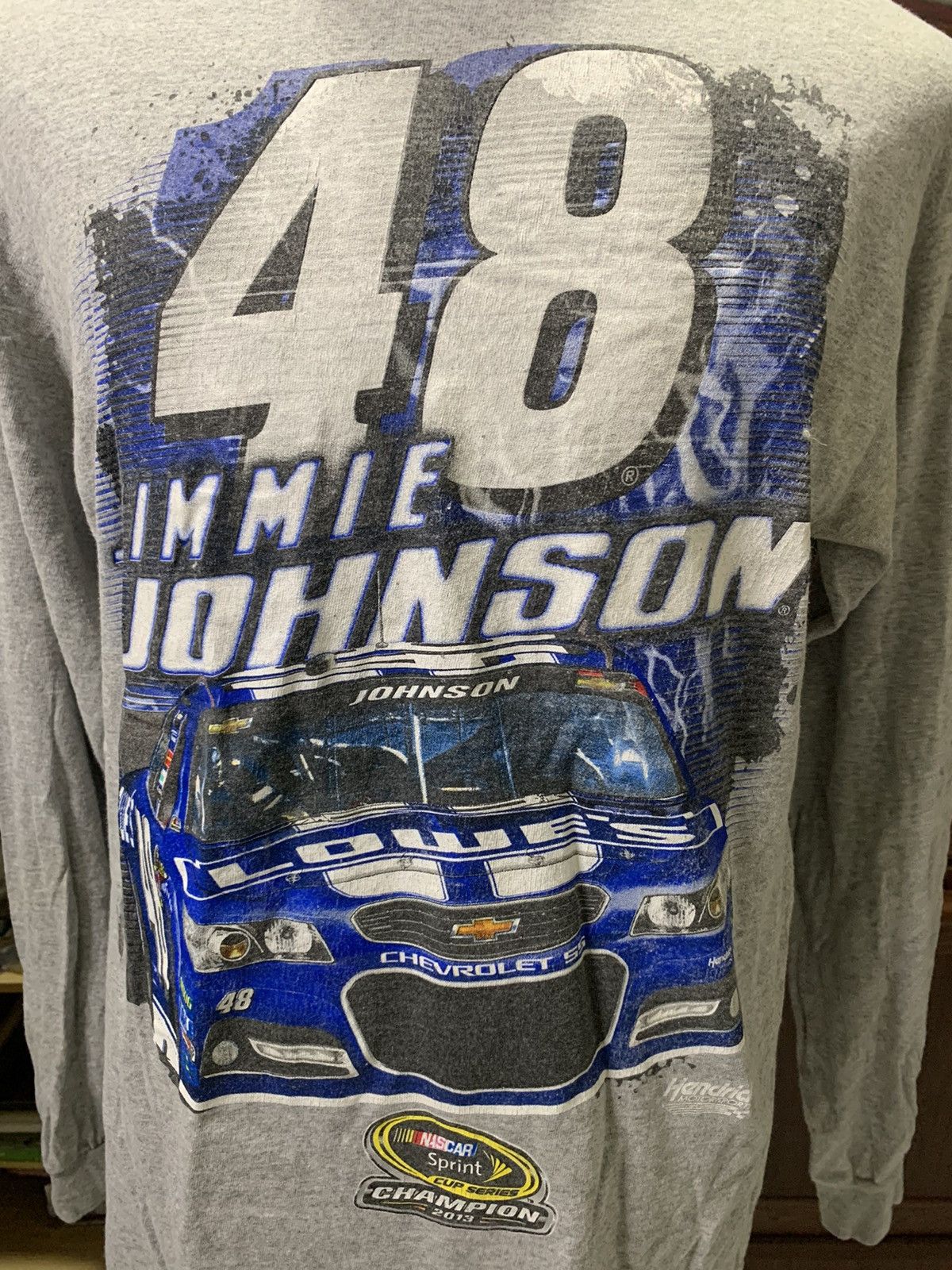 NASCAR NASCAR Jimmie Johnson Racing Long Sleeve T Shirt 2013 Size US L / EU 52-54 / 3 - 2 Thumbnail