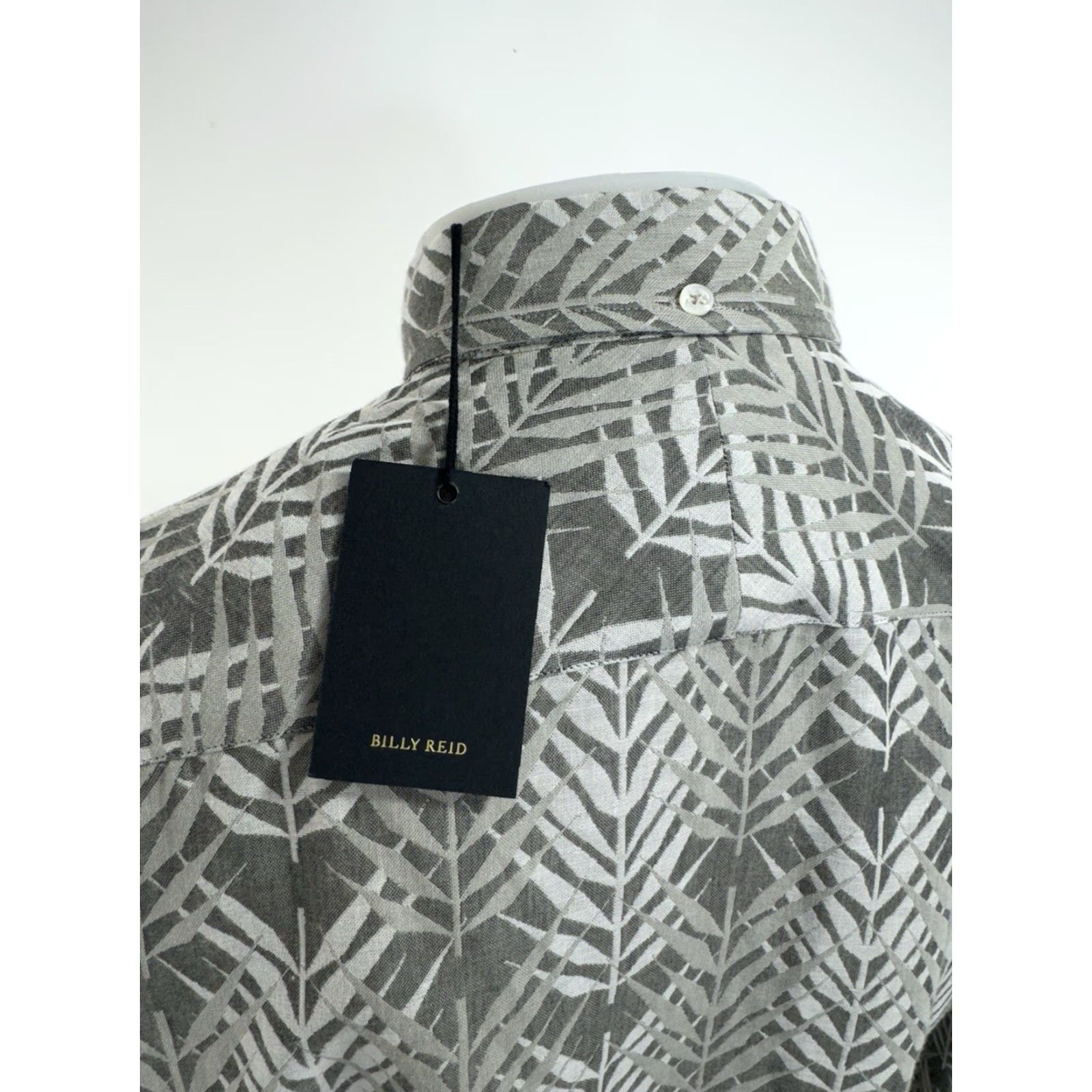 Billy Reid Billy Reid - NEW w TAGS - Kirby Slim Fit Floral Bamboo M Shirt - Men - Button-Up - Olive Greenish Gray - Floral Pattern Size US M / EU 48-50 / 2 - 4 Thumbnail