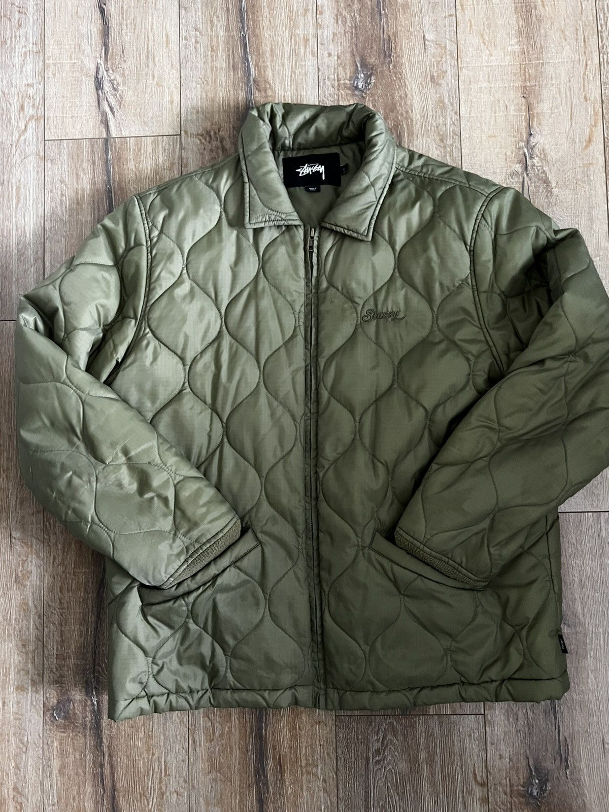 Stussy Stussy 8 Ball Suede Bing Jacket | Grailed