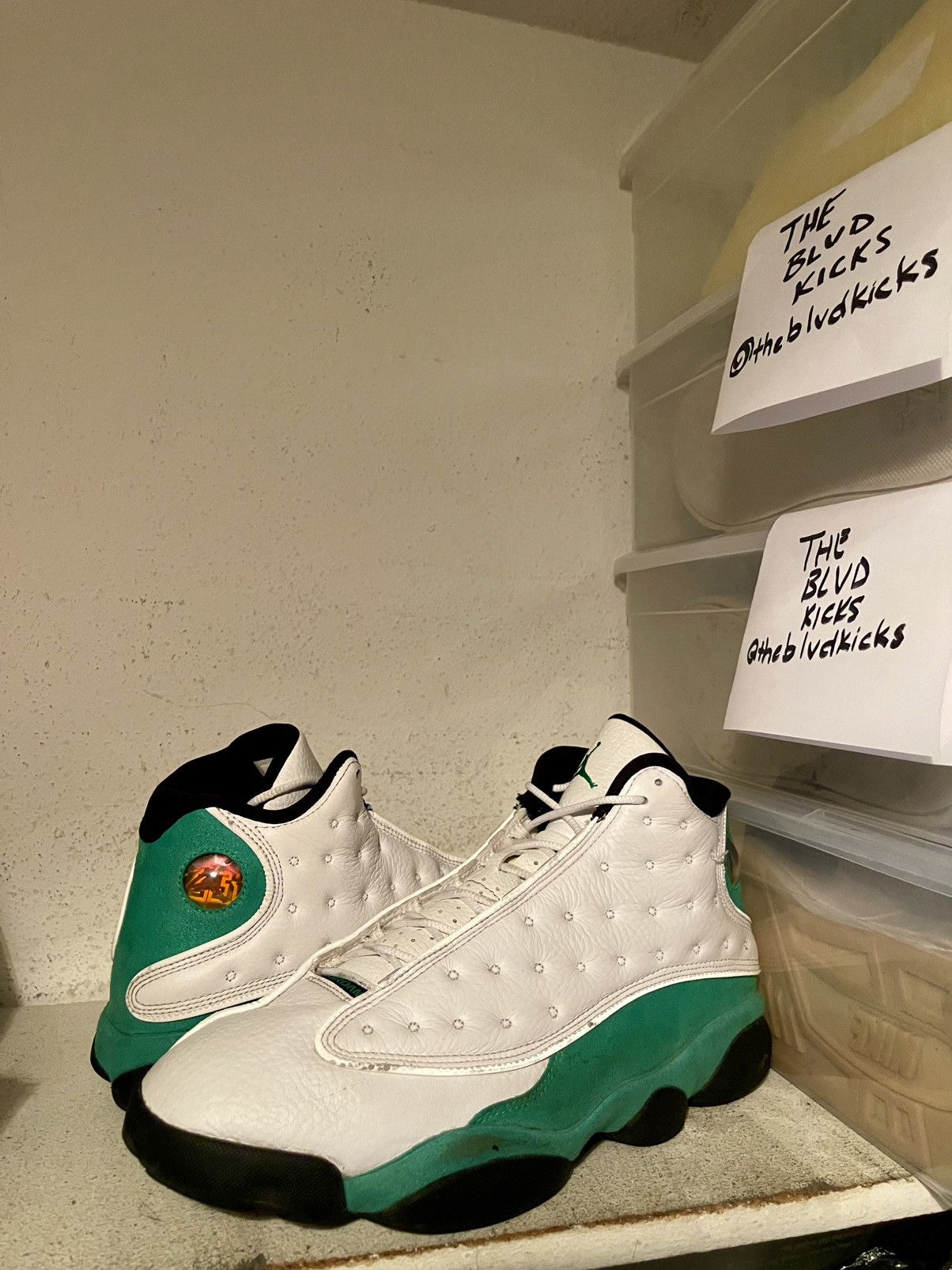 Jordan Brand Air Jordan Retro 13 XIII Lucky Green | Grailed display picture 1