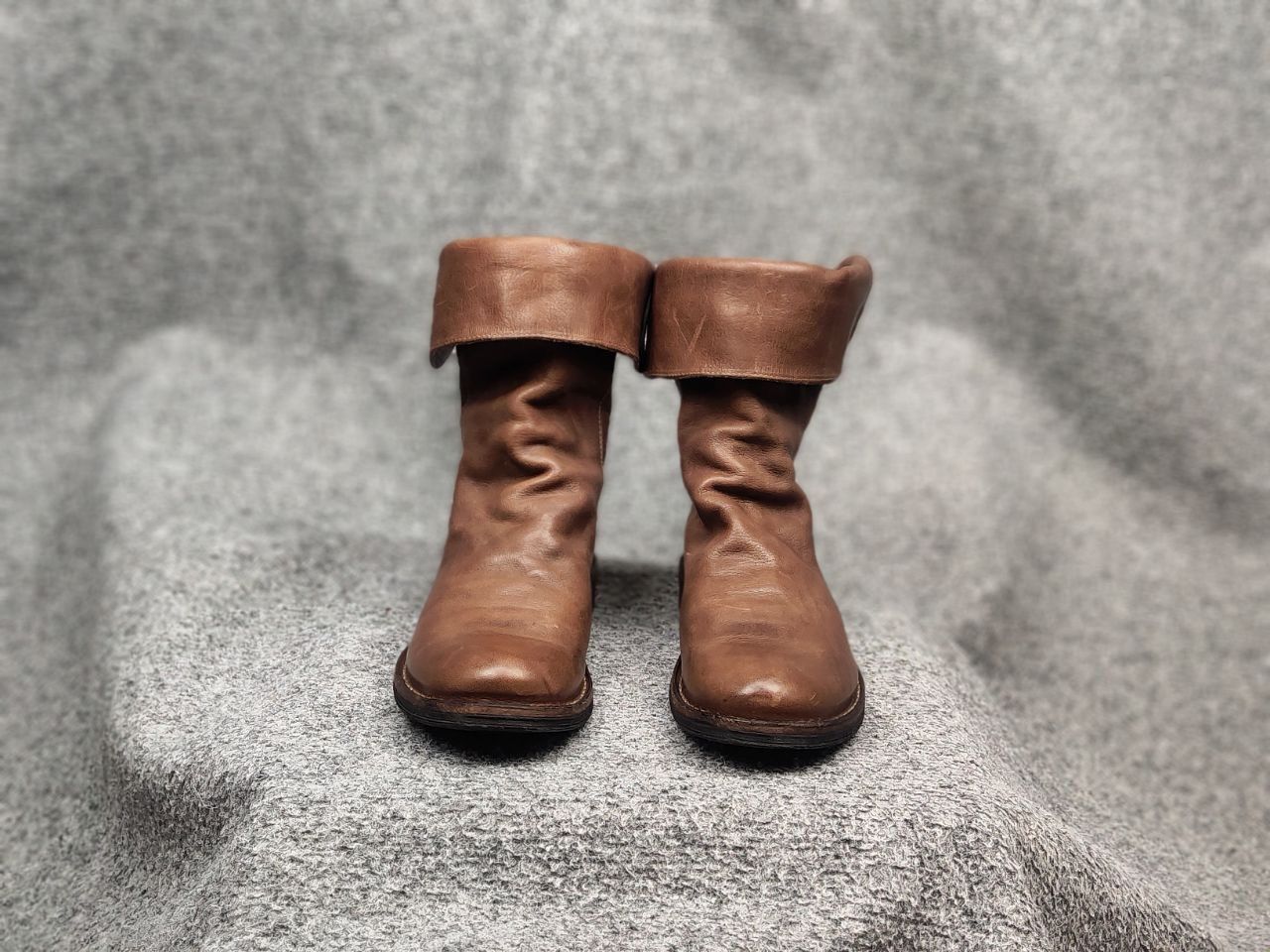 Fiorentini + Baker Fiorentini + Baker Design Ella Brown Leather Ankle Zip Boots Size US 4 / IT 34 - 7 Thumbnail
