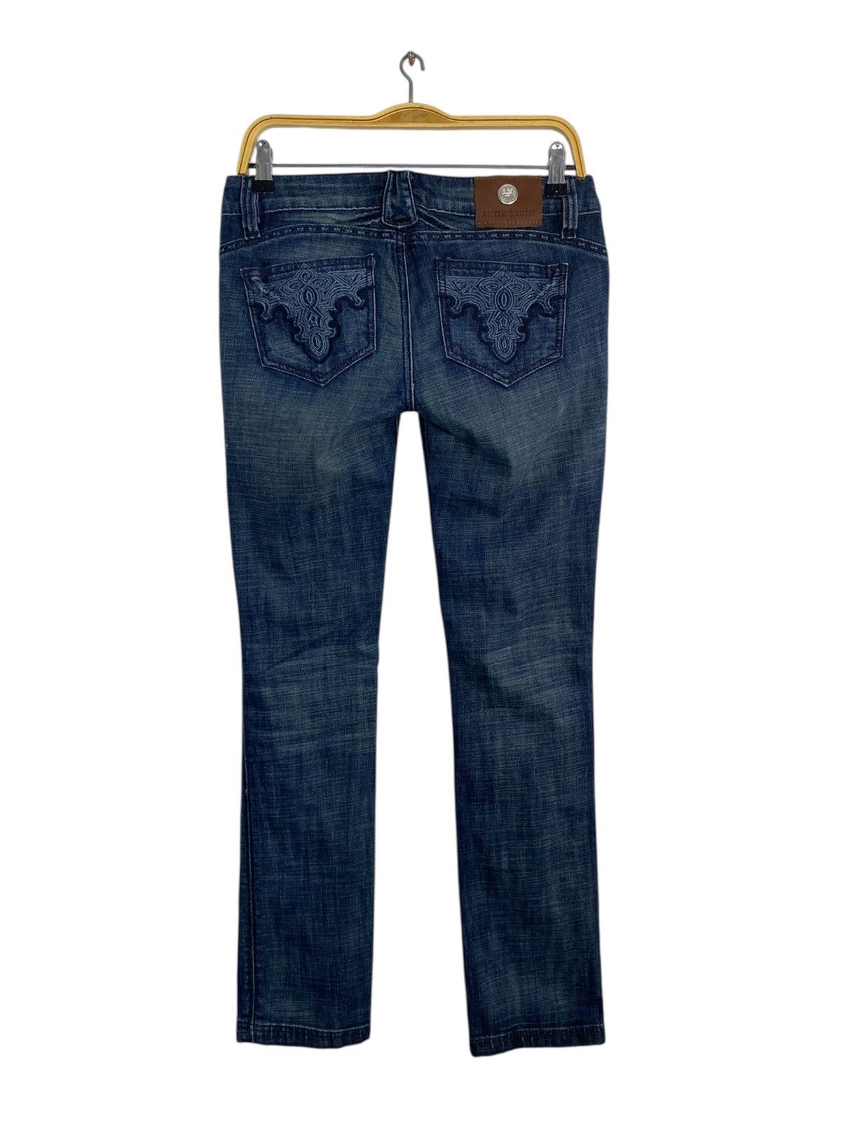 Antik Denim Hype Antik Denim Indigo Jeans Embroidery Logo Size 31" - 2 Thumbnail