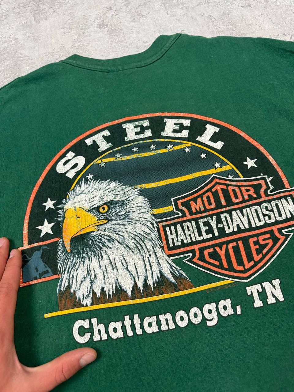 Harley Davidson RARE Vintage 1993 Harley-Davidson Chattanooga T-Shirt Size US XL / EU 56 / 4 - 10 Thumbnail