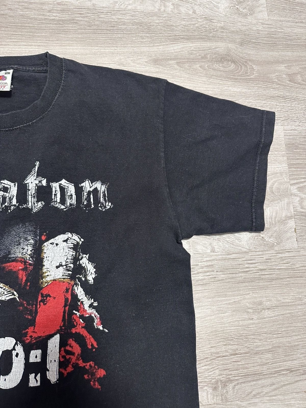 Band Tees Vintage Rock T-shirt Sabaton 40:1 big logo size L Size US L / EU 52-54 / 3 - 5 Thumbnail