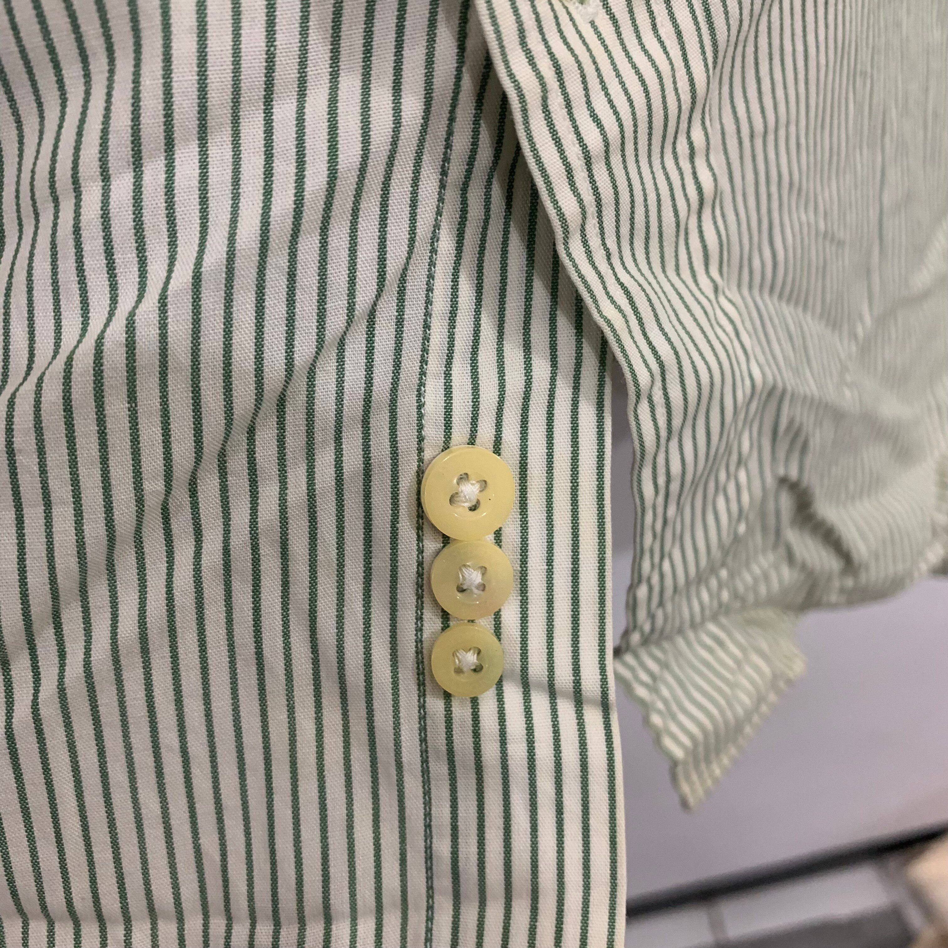 Burberry Vintage Burberry Striped Longsleeve Shirt Button Up Size US L / EU 52-54 / 3 - 7 Thumbnail
