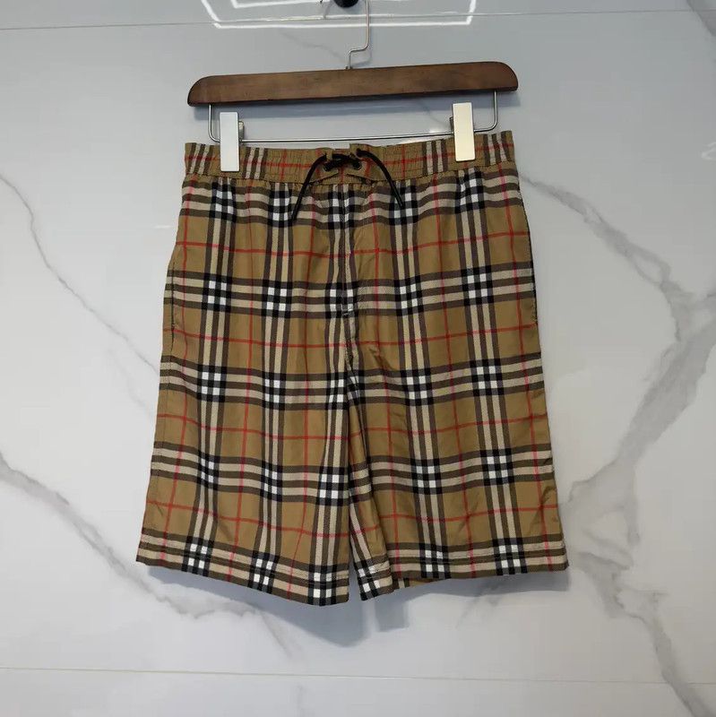Burberry Burberry Summer Khaki Cotton Blend Shorts Size 23" - 1 Thumbnail