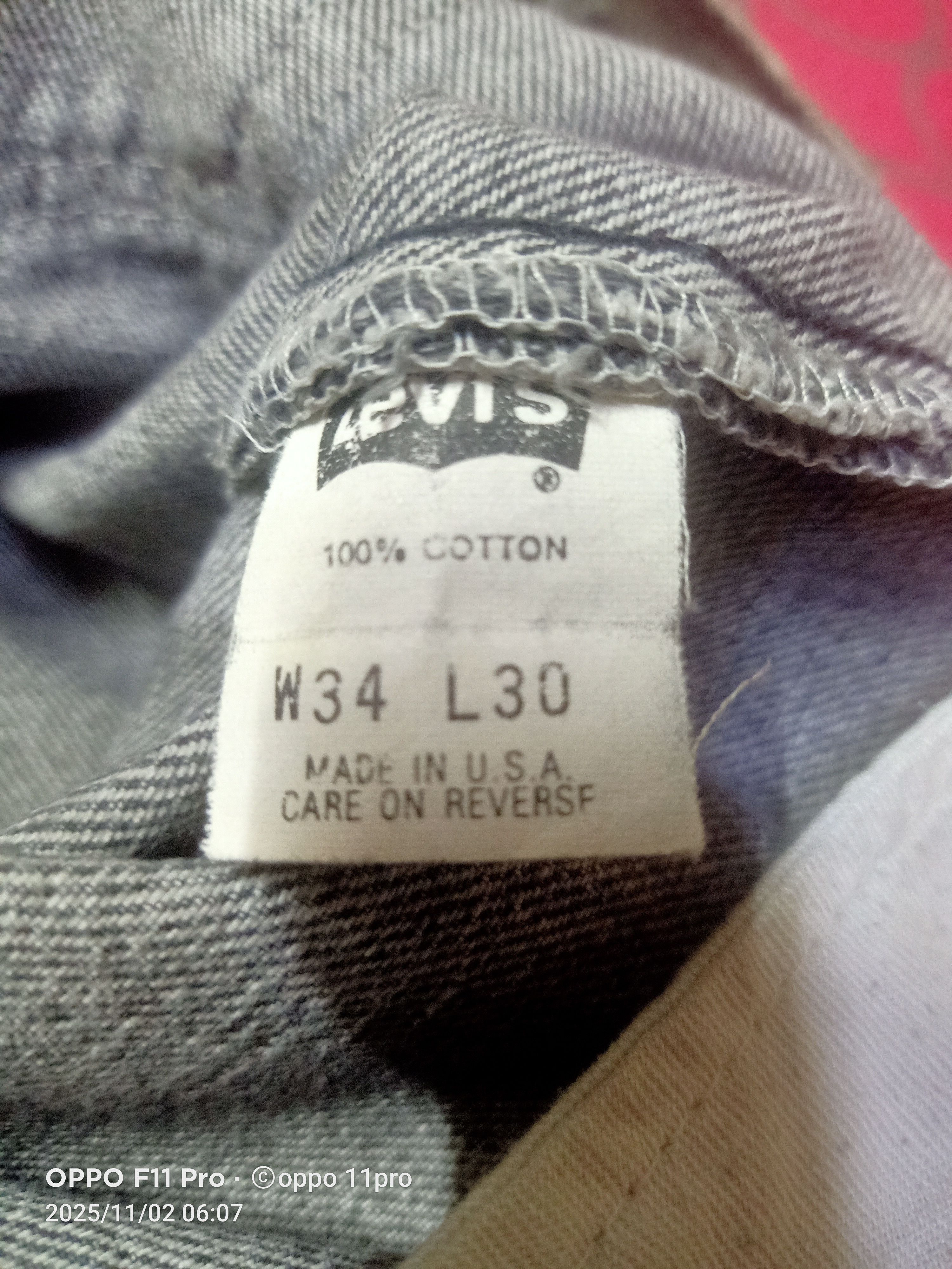 Levi's Vintage Clothing 🌟Levis 501 Denim Stone Wash 80s 🌟 Size US 33 - 10 Thumbnail