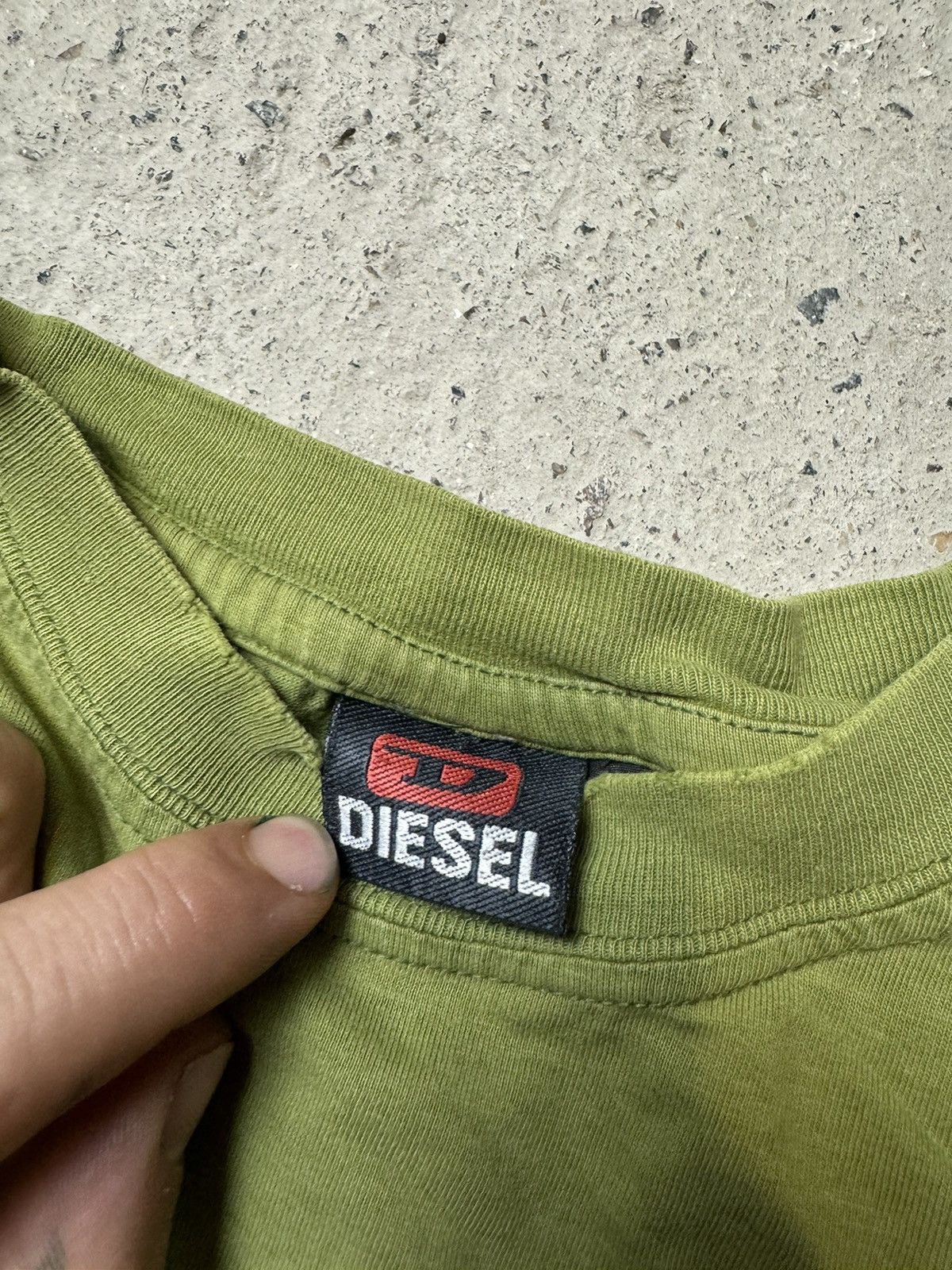 Japanese Brand × Vintage Vintage Y2K Diesel Style Punk Big Archive Logo T Shirt Size US L / EU 52-54 / 3 - 6 Thumbnail