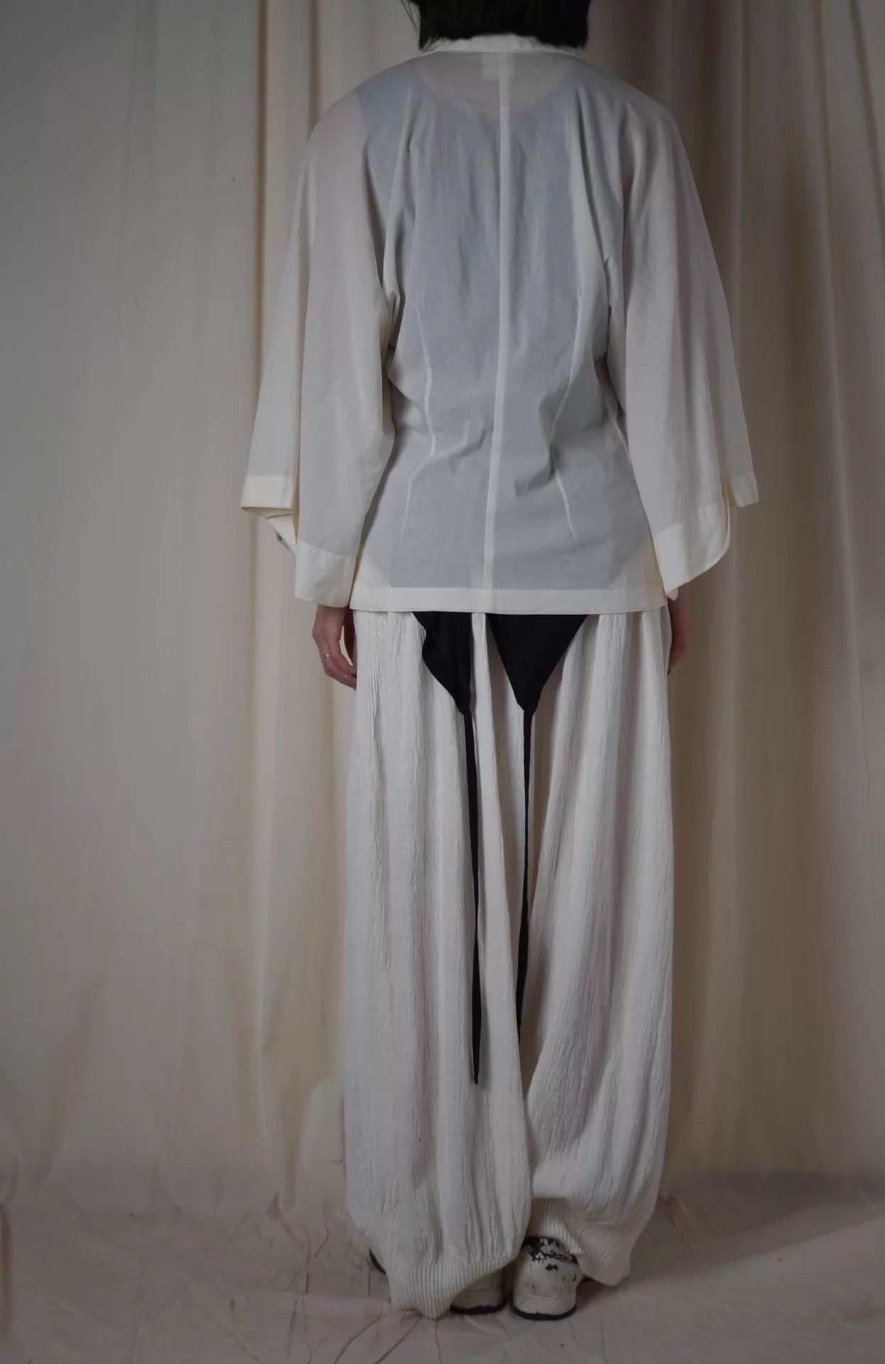 Ann Demeulemeester Ann Demeulemeester 90s Stretch Cotton Shirt/Jacket OS Size ONE SIZE - 9 Thumbnail