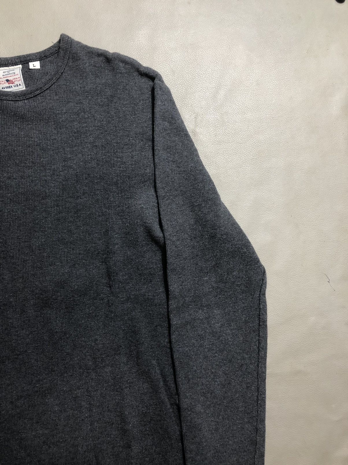 Avirex Avirex LongSleeve Blank Tee Shirt Size US L / EU 52-54 / 3 - 3 Thumbnail