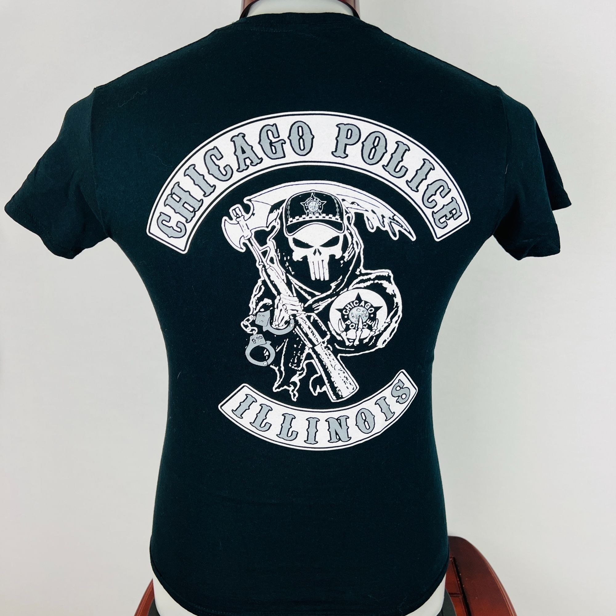 Gildan Chicago Police Illinois S T-Shirt Shirt Size US S / EU 44-46 / 1 - 3 Thumbnail