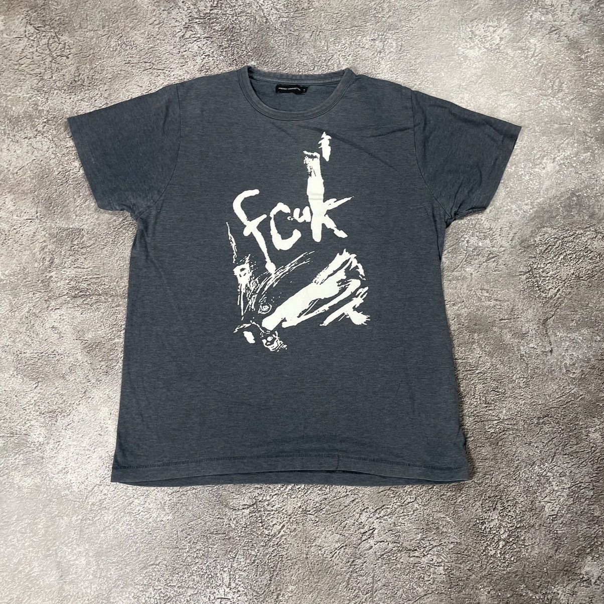 Vintage Vintage Y2K Graphic Tee Punk Skate Streetwear Art Cropped XL Size US XL / EU 56 / 4 - 1 Thumbnail