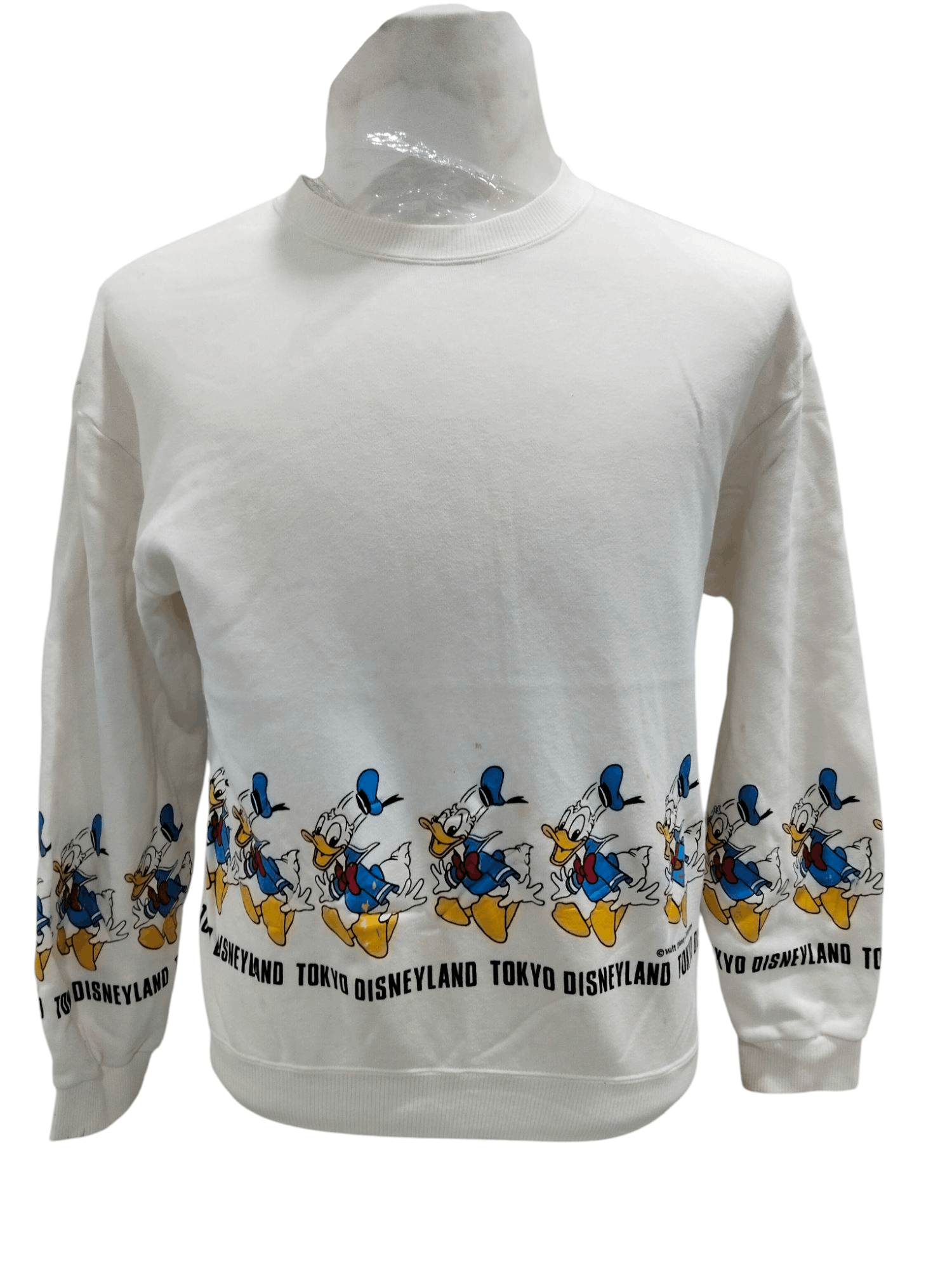Disney Vintage Tokyo Disneyland Cartoon Sweatshirt Size US M / EU 48-50 / 2 - 1 Thumbnail