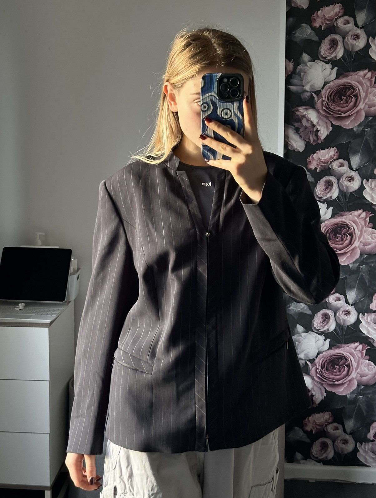 Gerry Weber Gerry Weber Blazer Grey Size L / US 10 / IT 46 - 1 Thumbnail