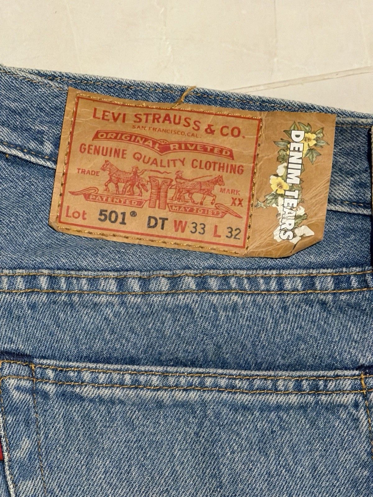 DENIM TEARS Jeans Size US 33 - 4 Thumbnail